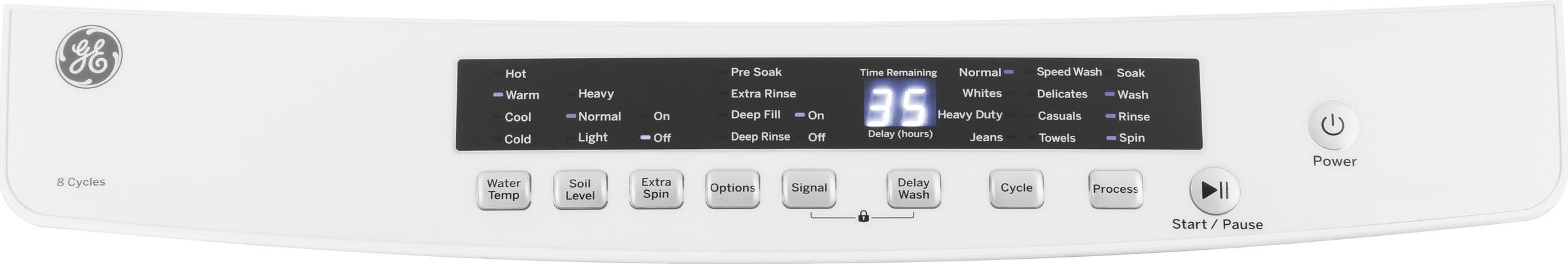 GE GNW128PSMWW White, Portable