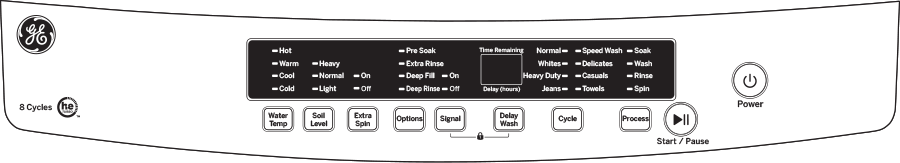 GE GNW128PSMWW White, Portable