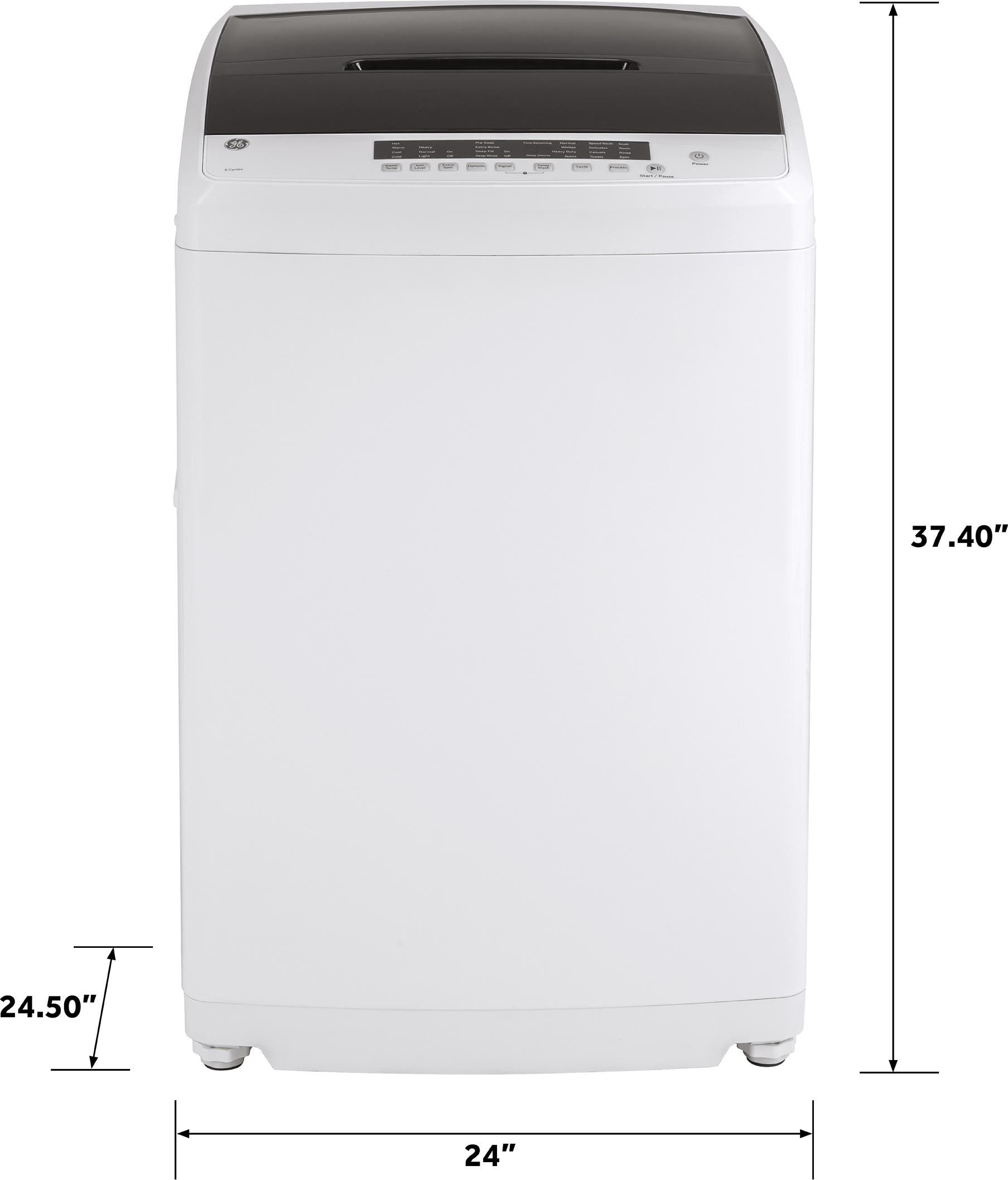 GE GNW128SSMWW White, Stationary
