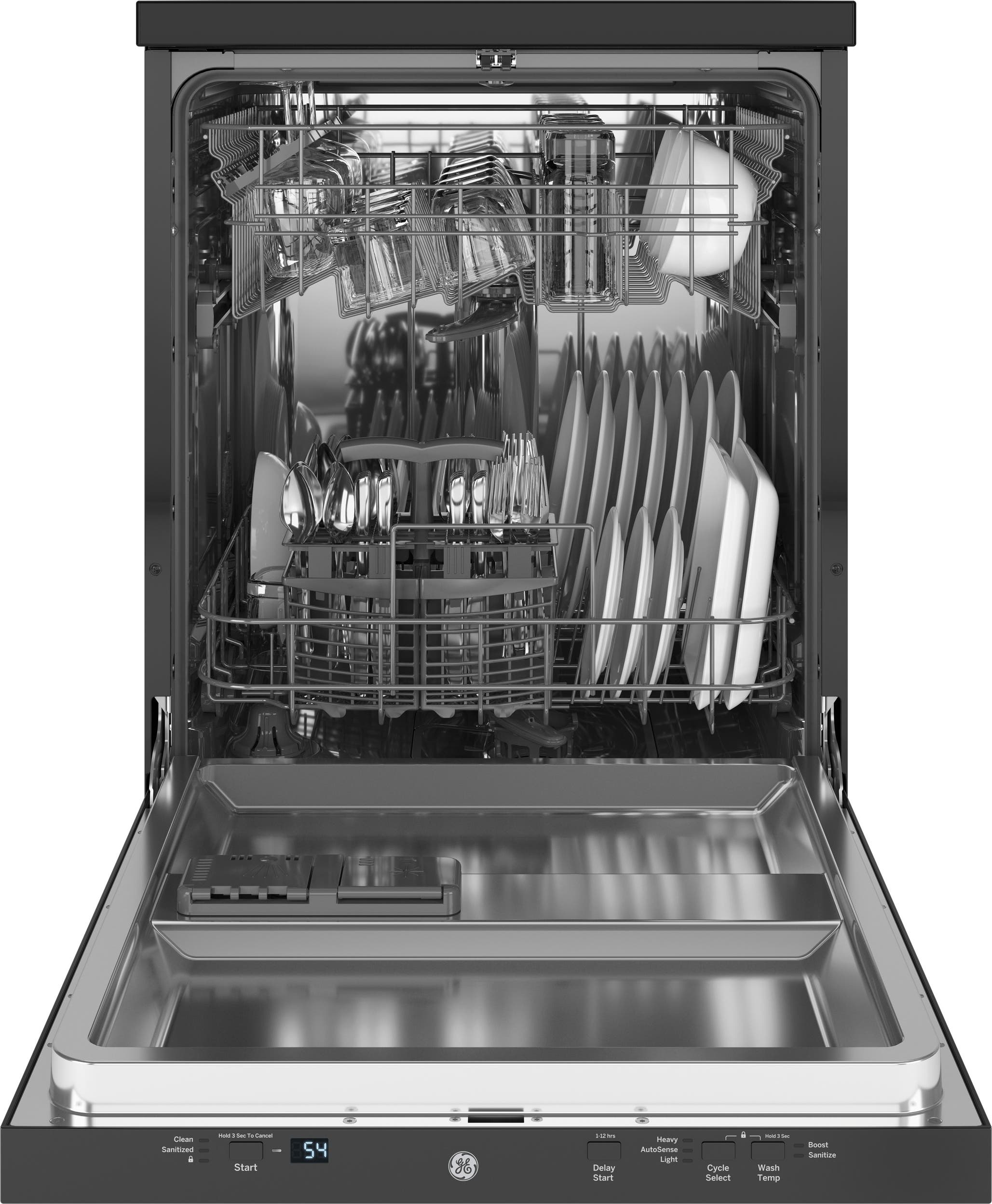 GE GPT225SGLBB Black