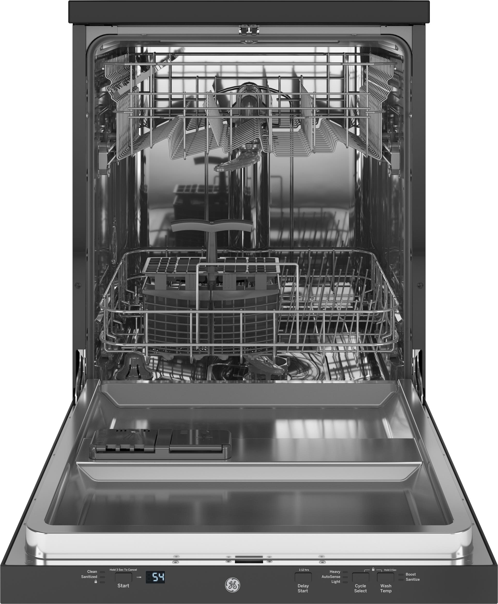 GE GPT225SGLBB Black