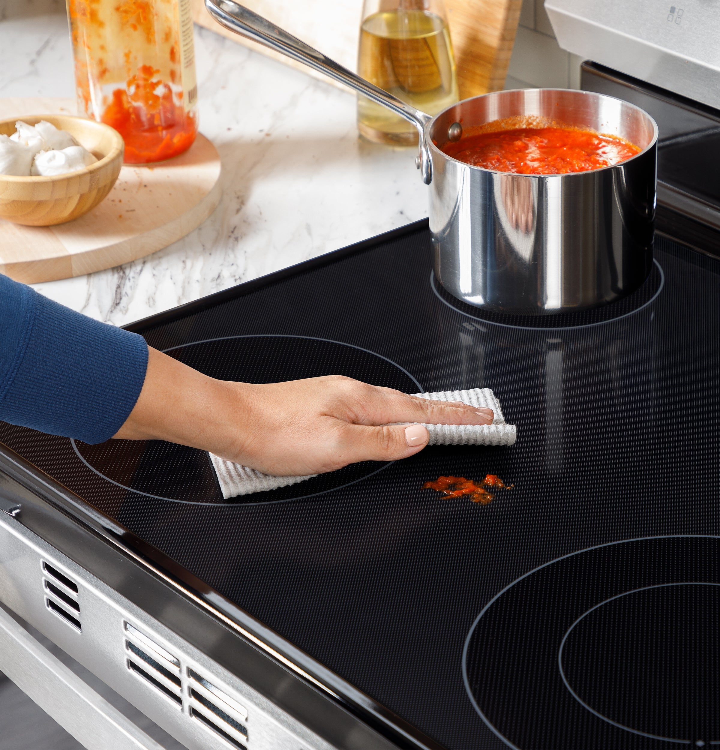 トップス #HOUSESET E50 E953 GE GRF500PVSS 30 Inch Freestanding Electric Range Stainless Steel