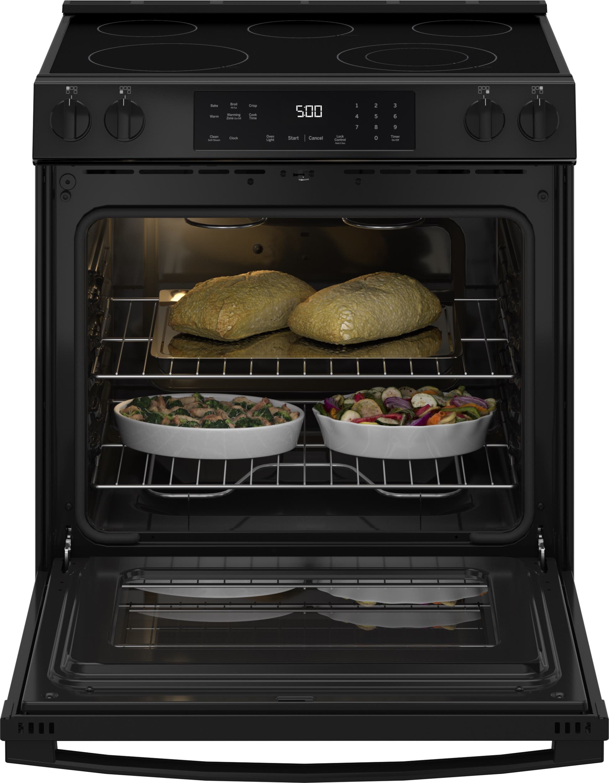 GE GRS500PVBB Black