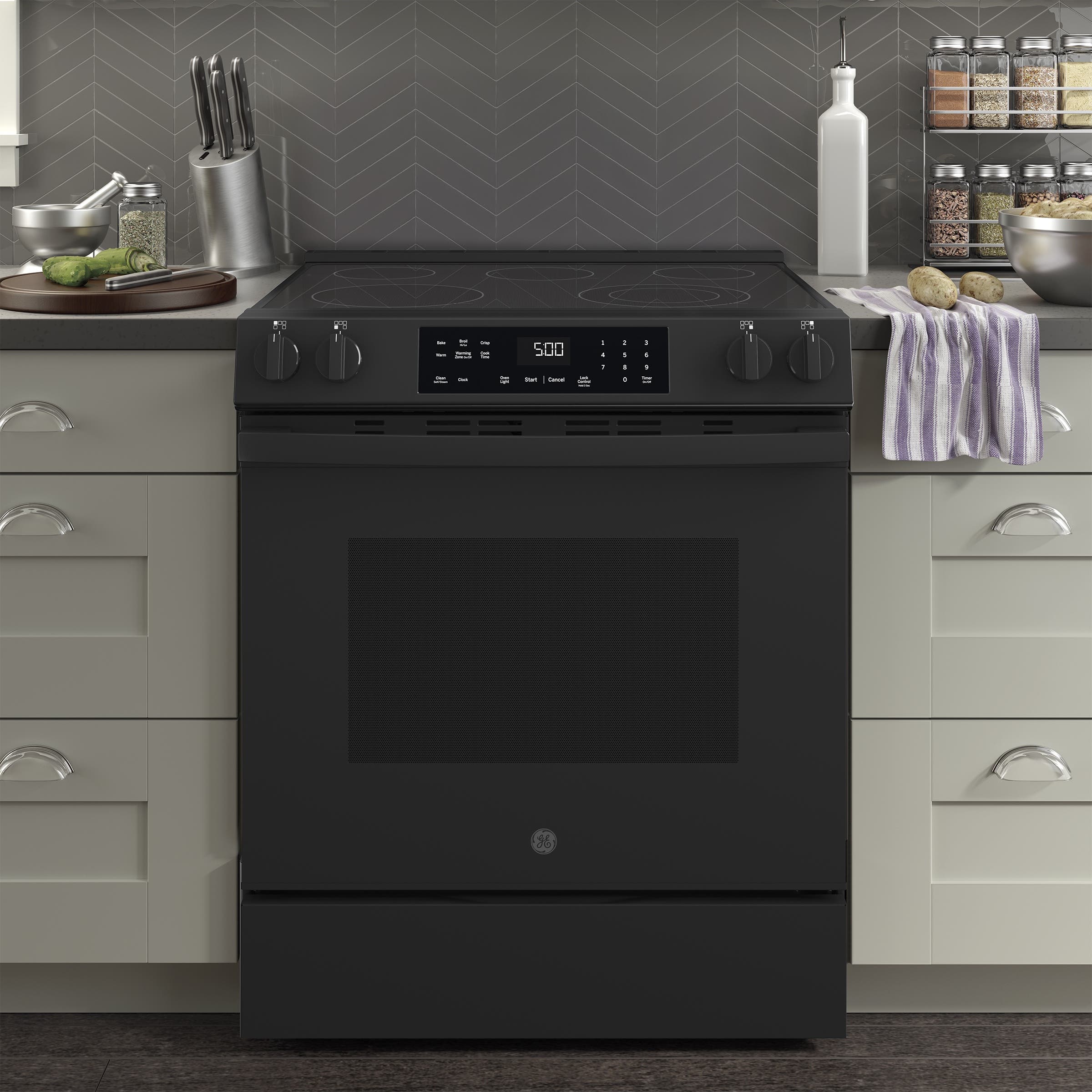 GE GRS500PVBB Black