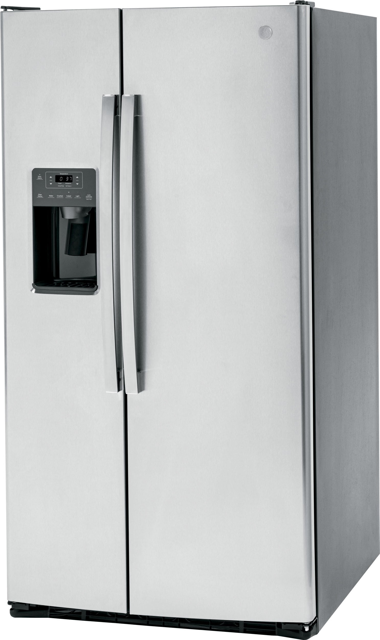よしページ GE GSE25GYPFS 36 Inch Freestanding Side by Side Refrigerator