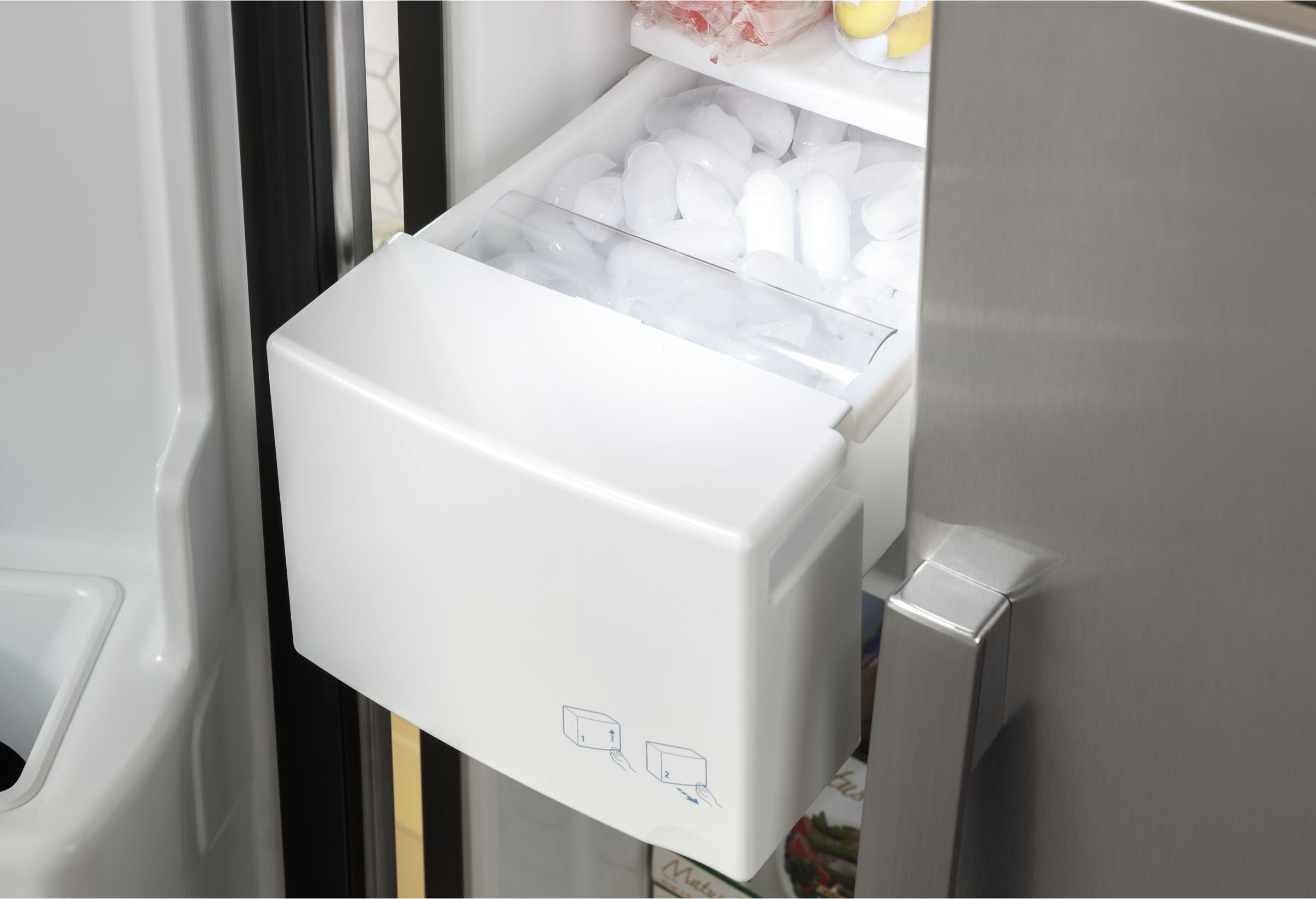 GE GSS23GMPES Fingerprint Resistant Slate
