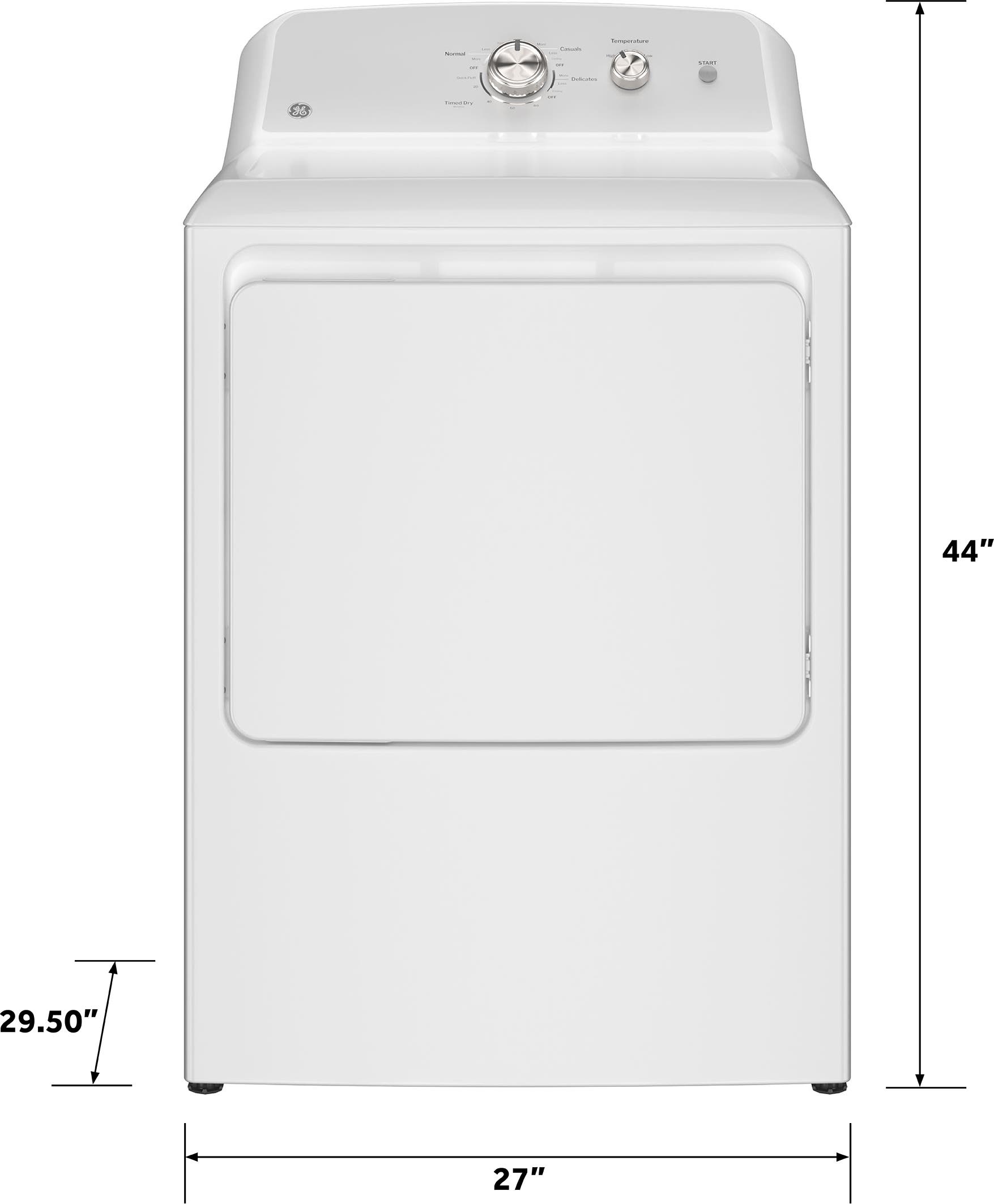 GE GTD38EASWWS White