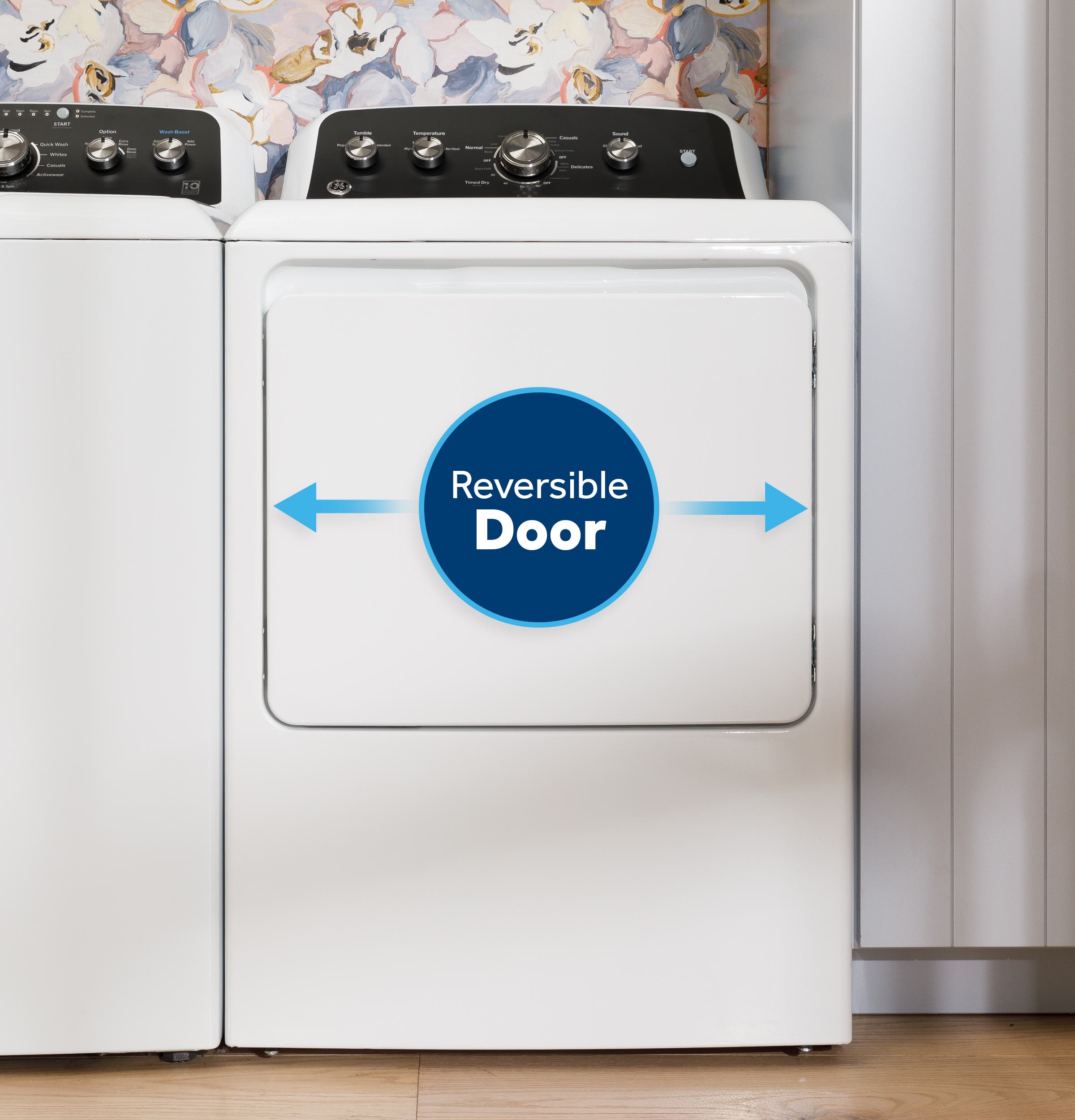 GE GTD38GASWWS White