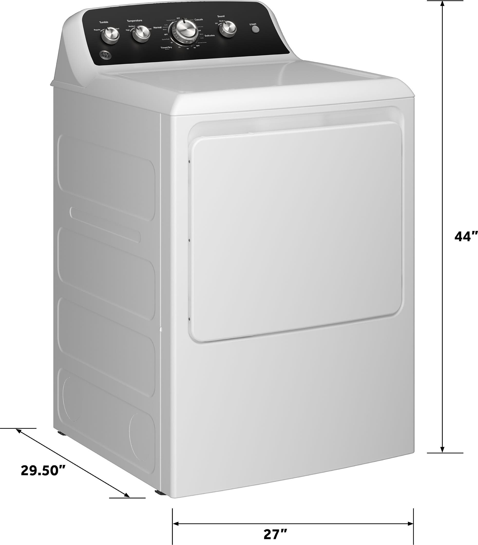 GE GTD48EASWWB White