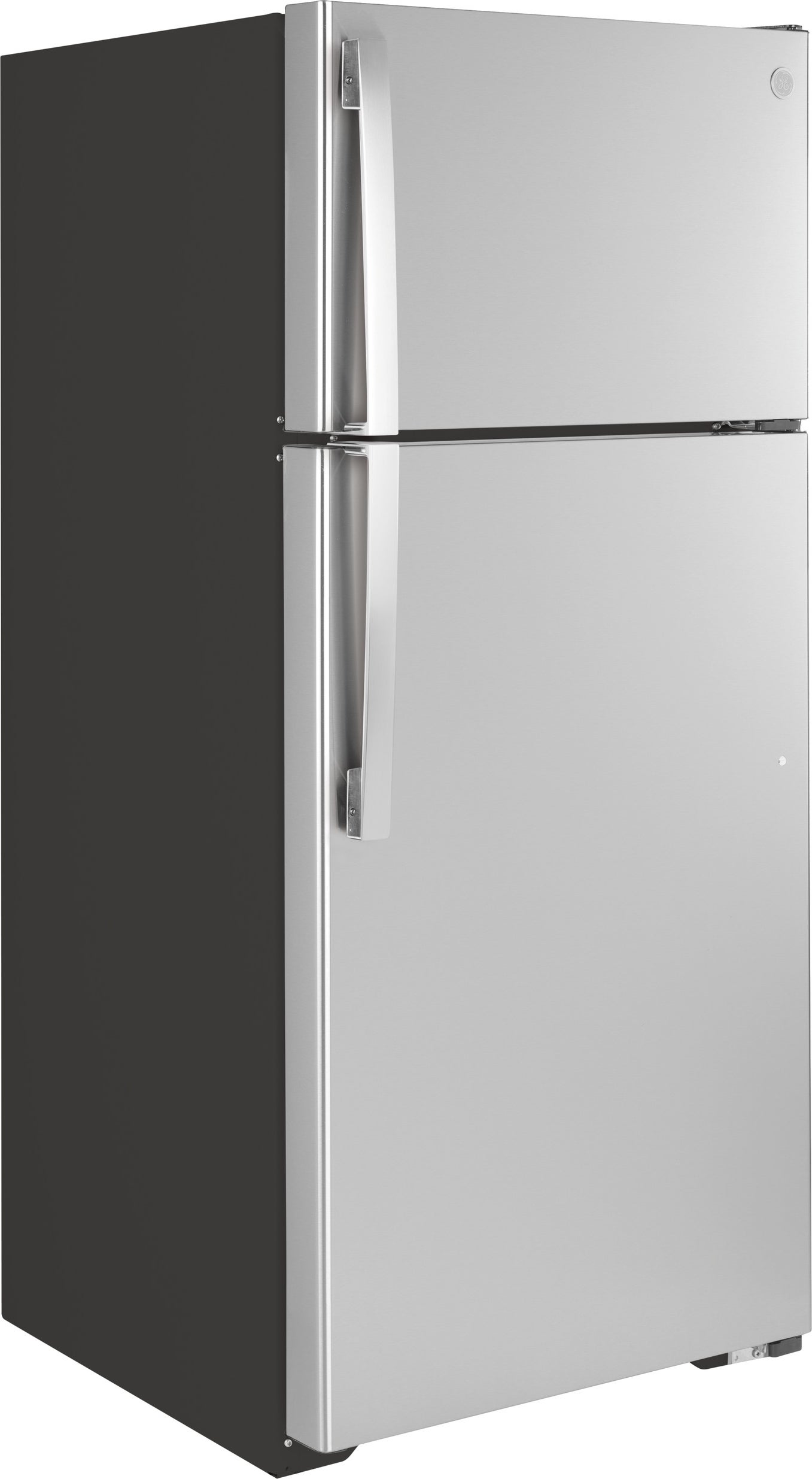 GE GTE17GSNRSS Top Freezer Refrigerator Stainless Steel