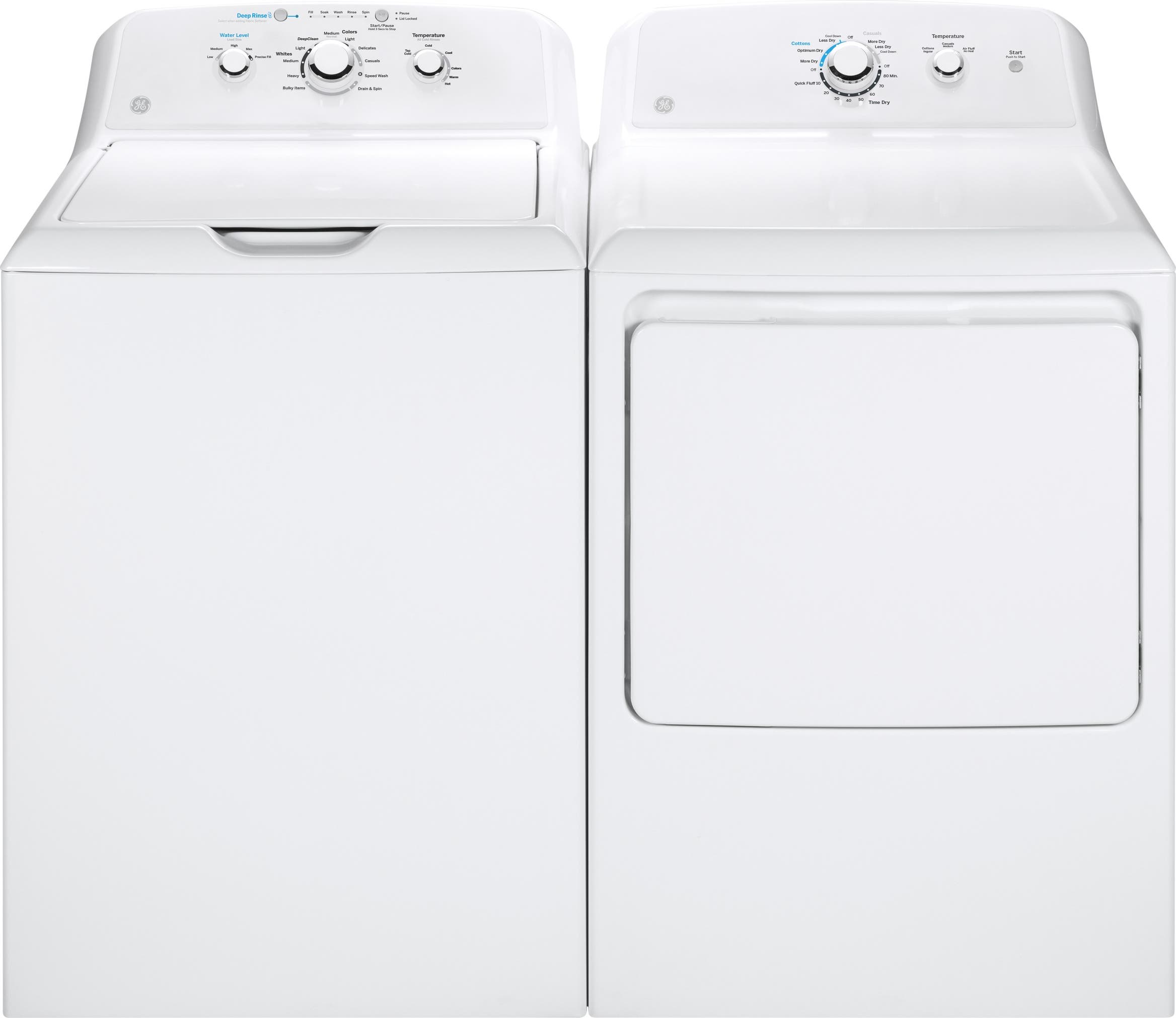 GE GTW325ASWWW White On White