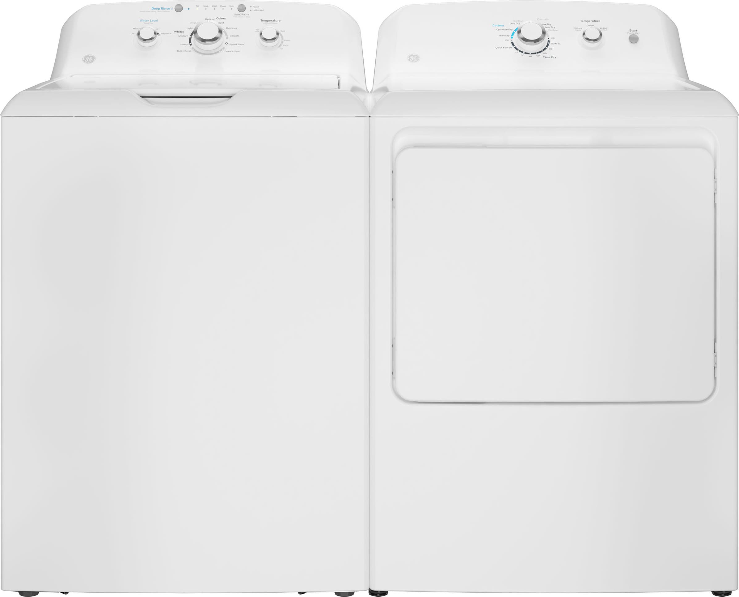 GE GTW325ASWWW White On White