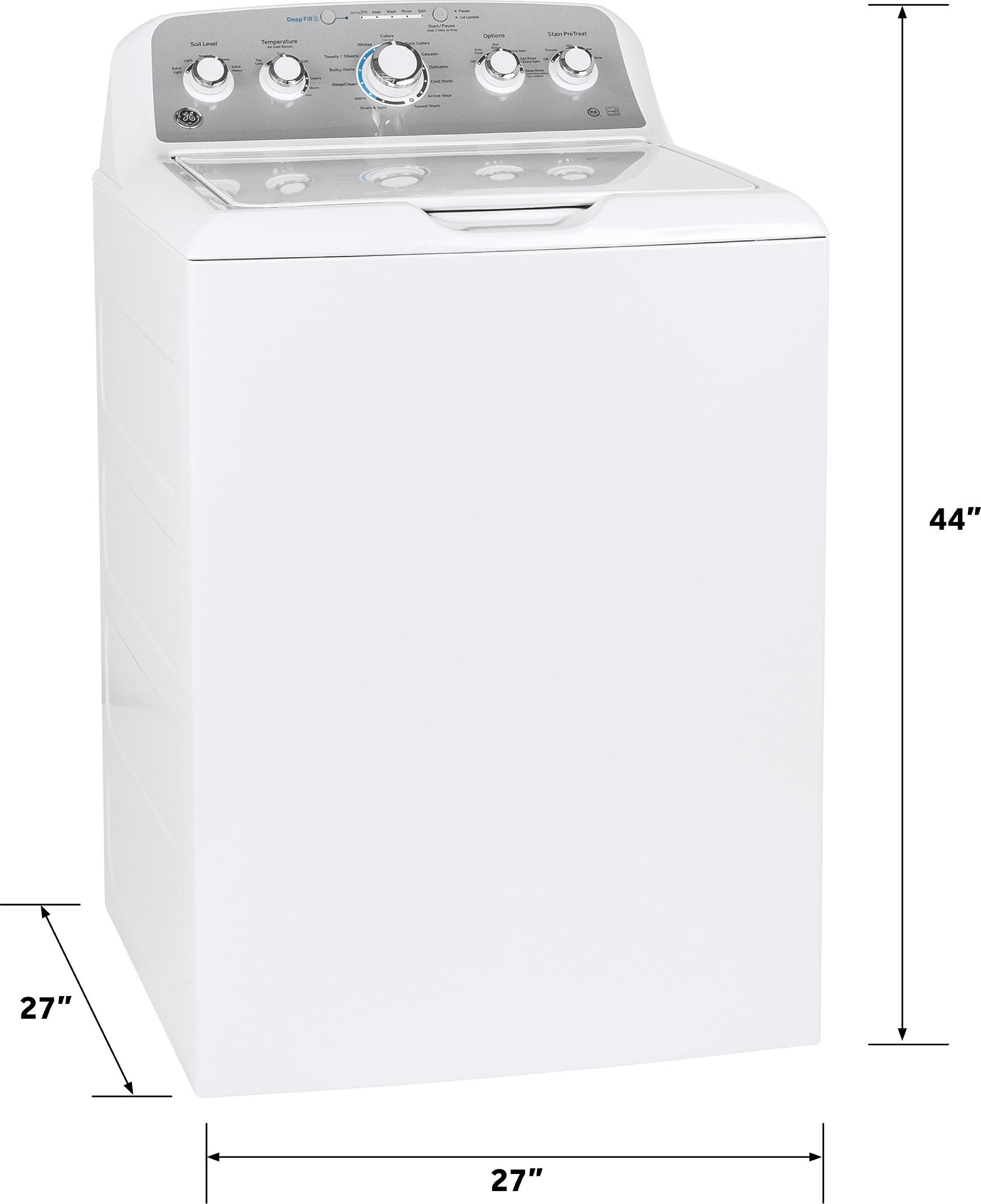 GE GTW500ASNWS White