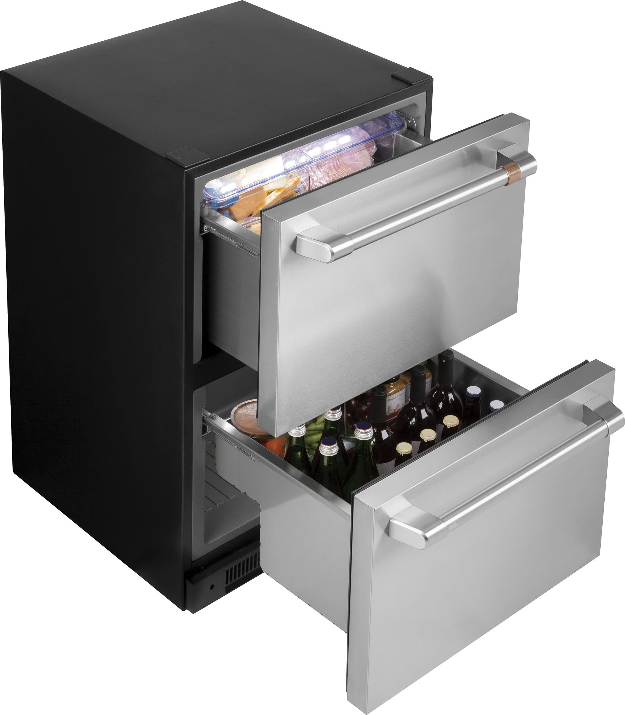 Cafe CDE06RP2NS1 Stainless Steel with Brushed Stainless Handles & K...