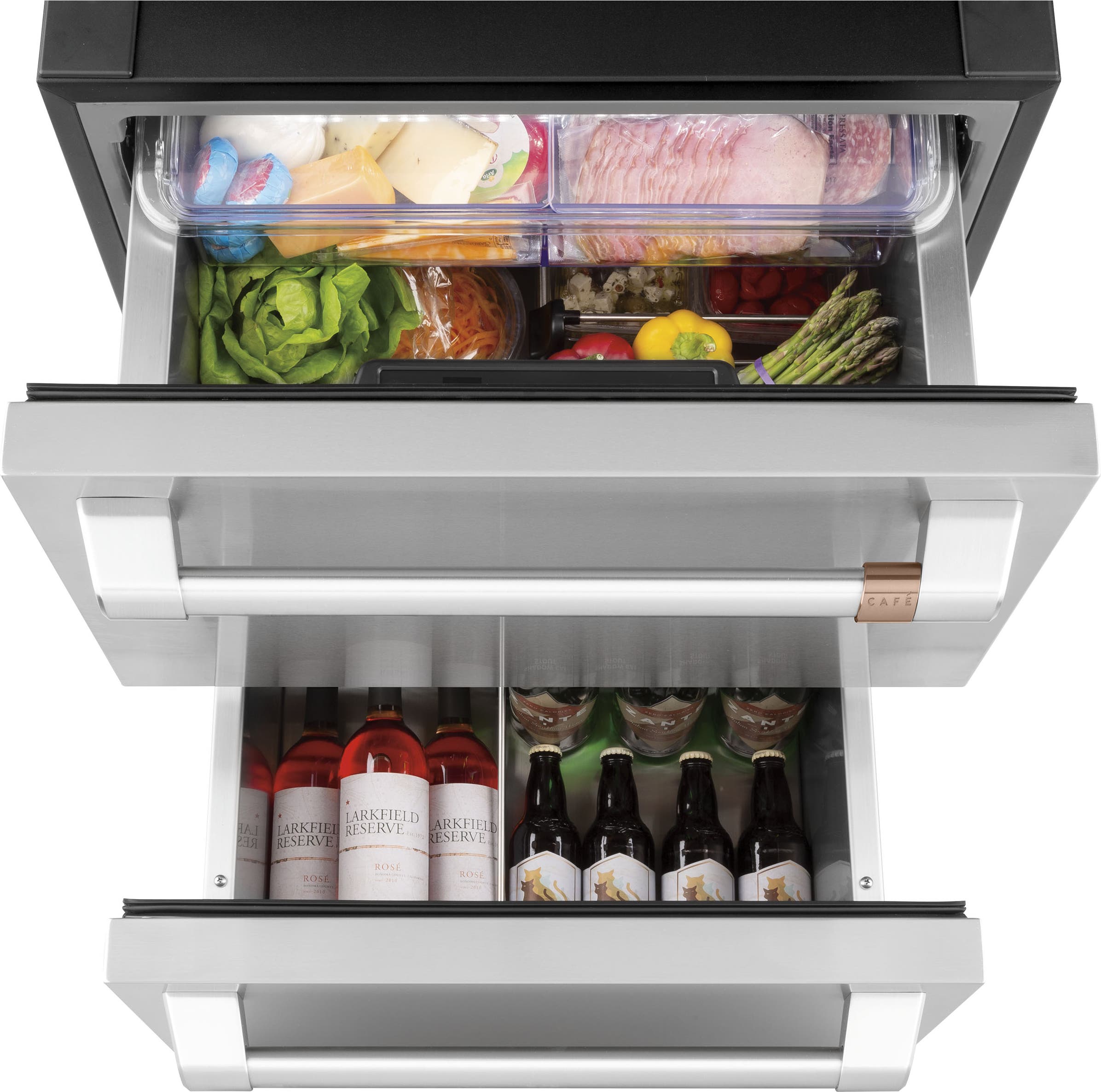 Cafe CDE06RP2NS1 Stainless Steel with Brushed Stainless Handles & K...