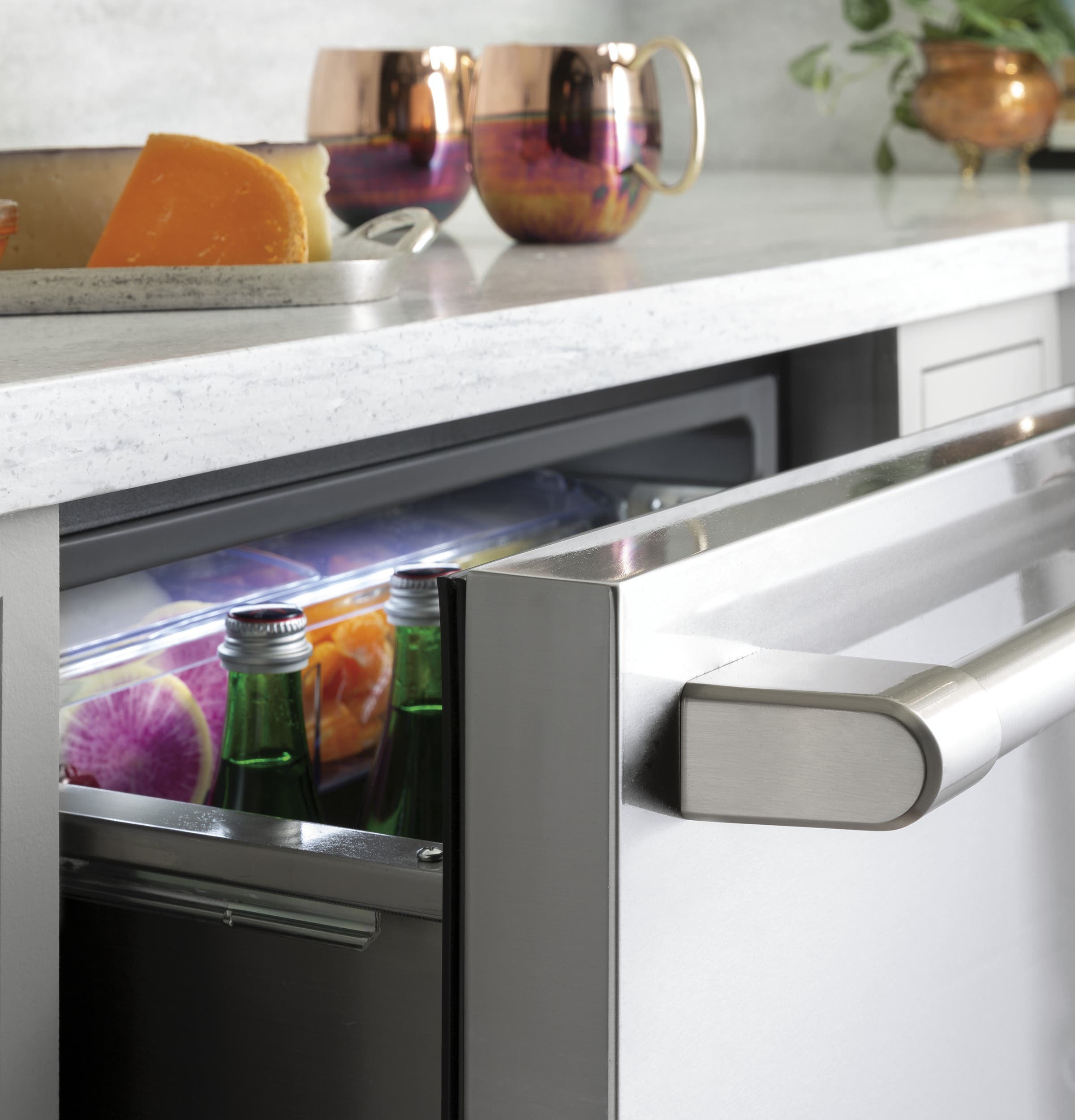 Cafe CDE06RP2NS1 Stainless Steel with Brushed Stainless Handles & K...