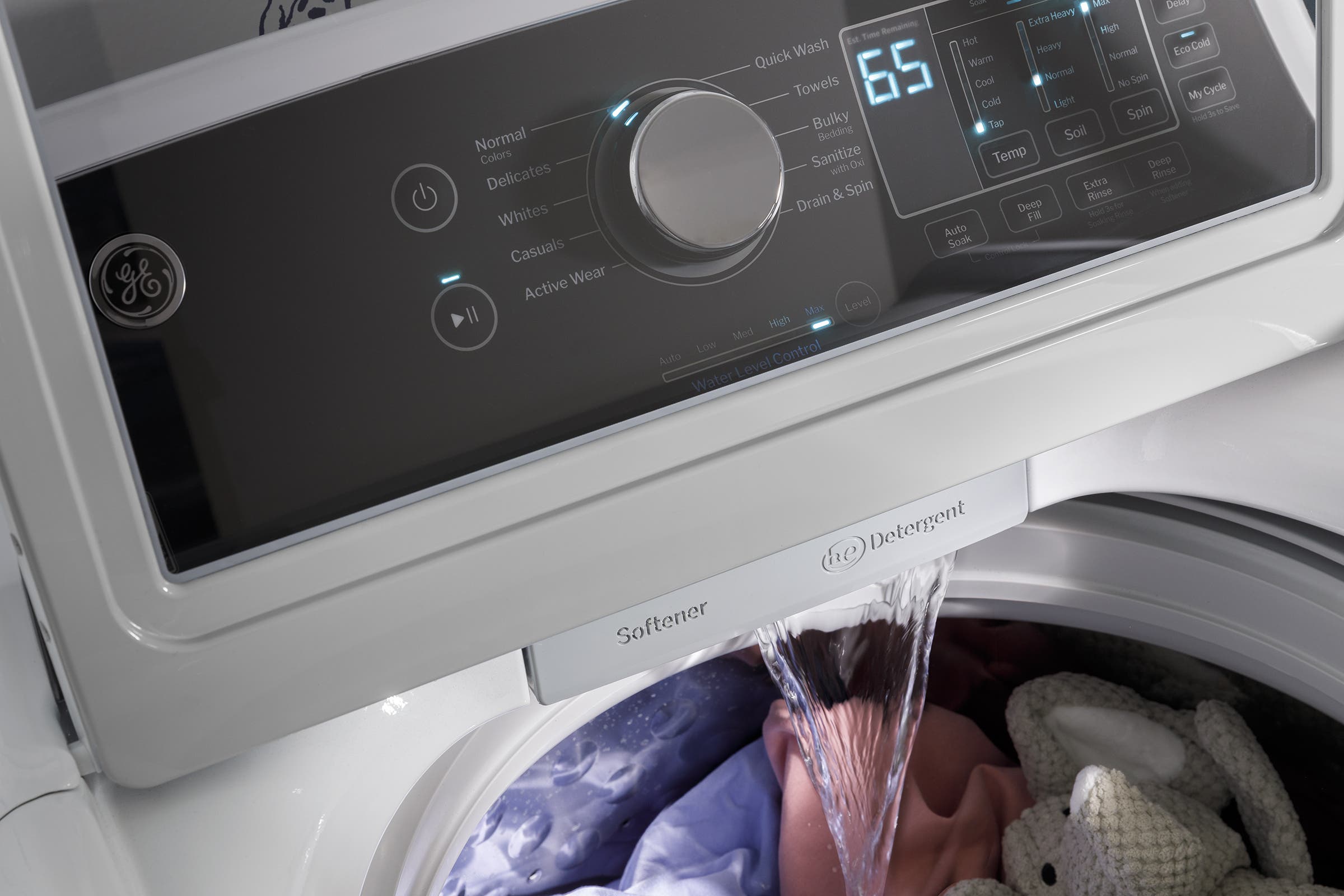 GE GTW585BSVWS White