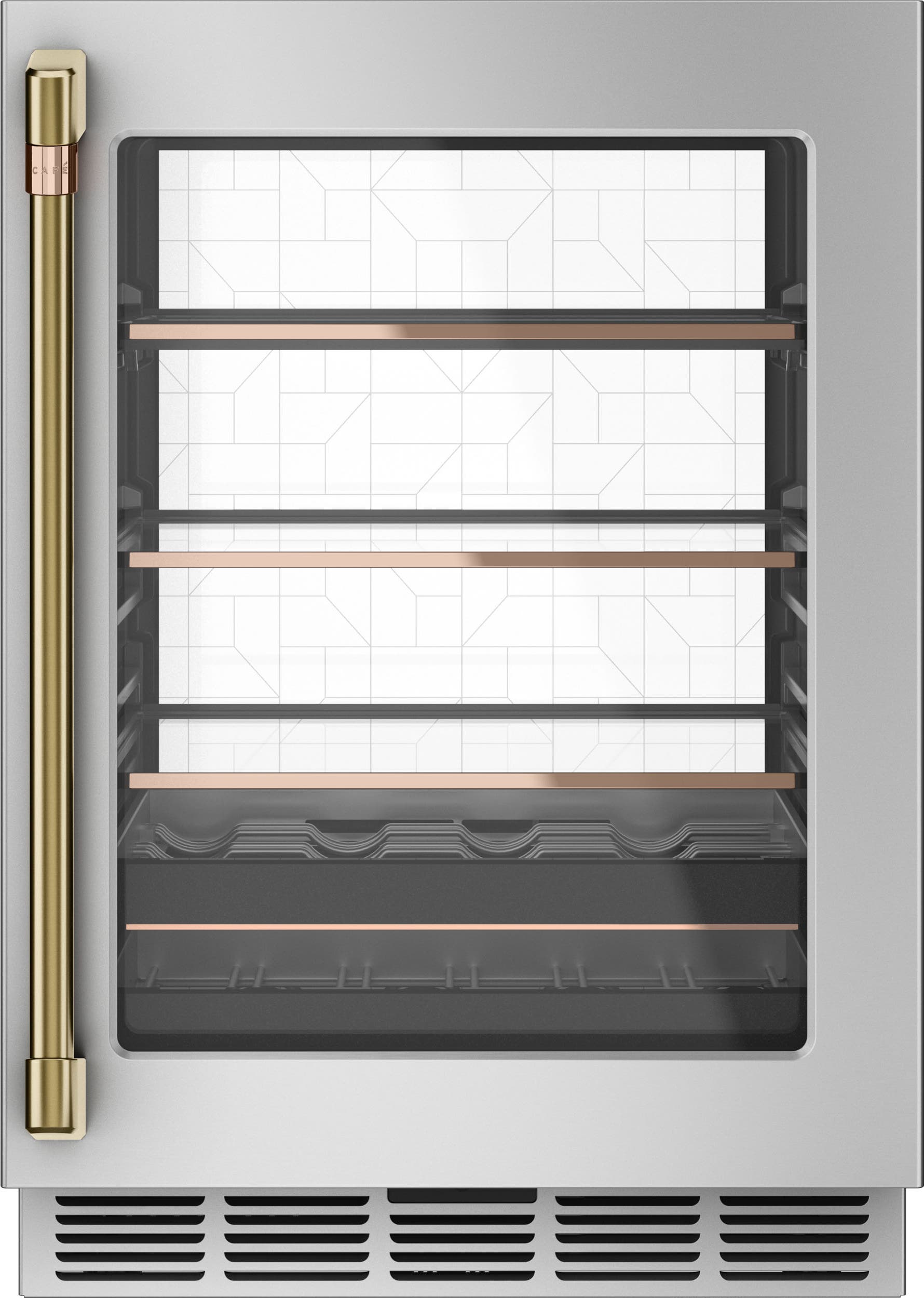 Cafe CXQW1H1PPCG Brushed Brass