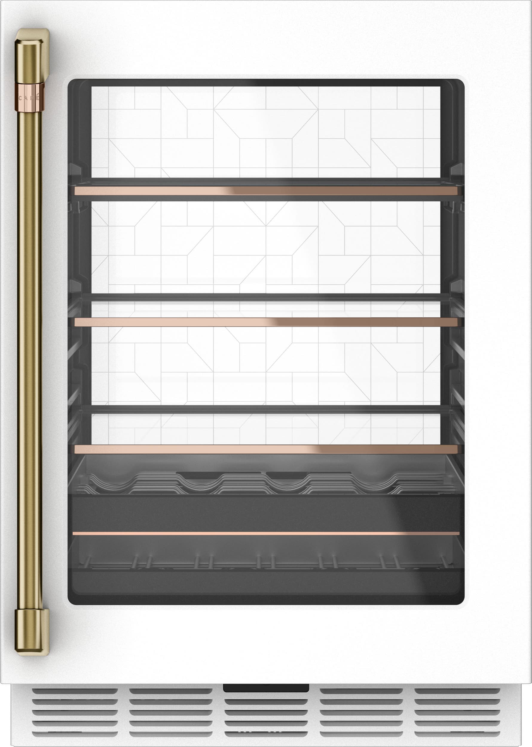 Cafe CXQW1H1PPCG Brushed Brass
