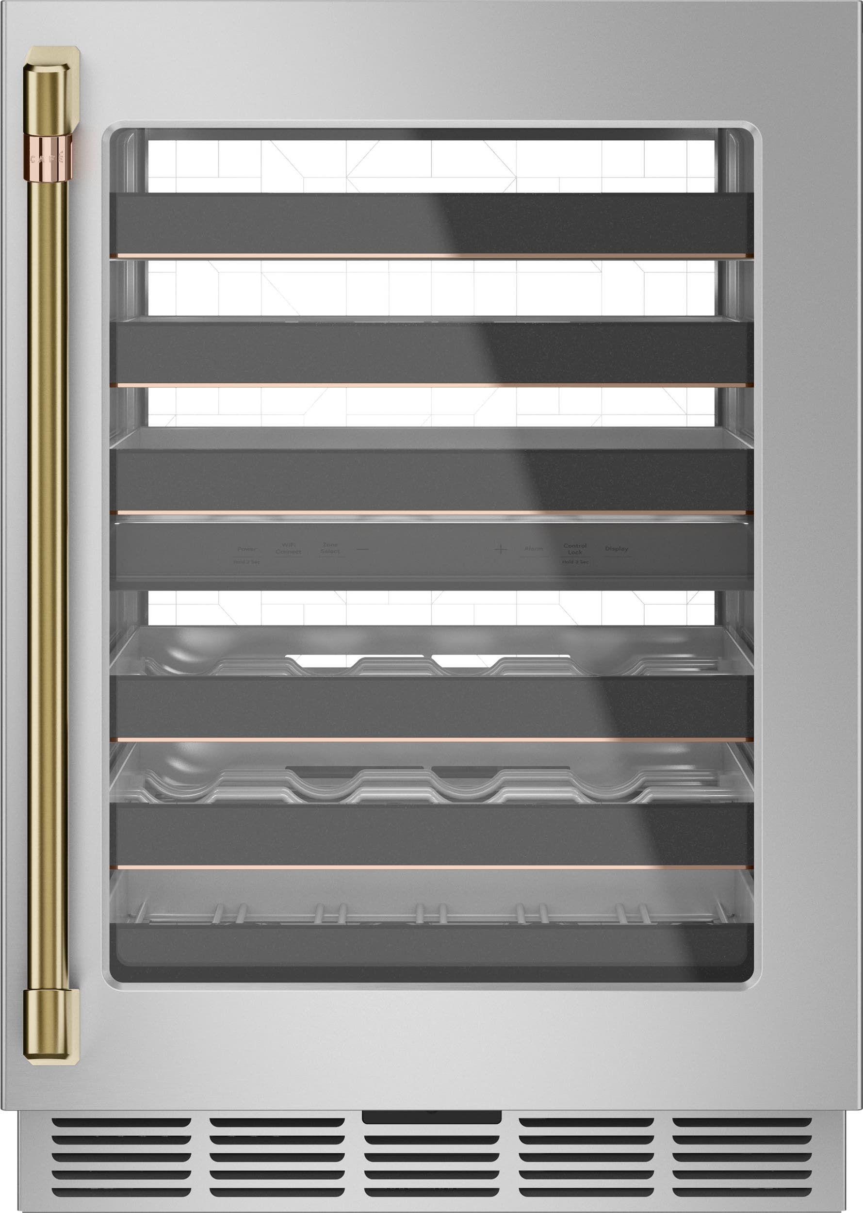 Cafe CXQW1H1PPCG Brushed Brass