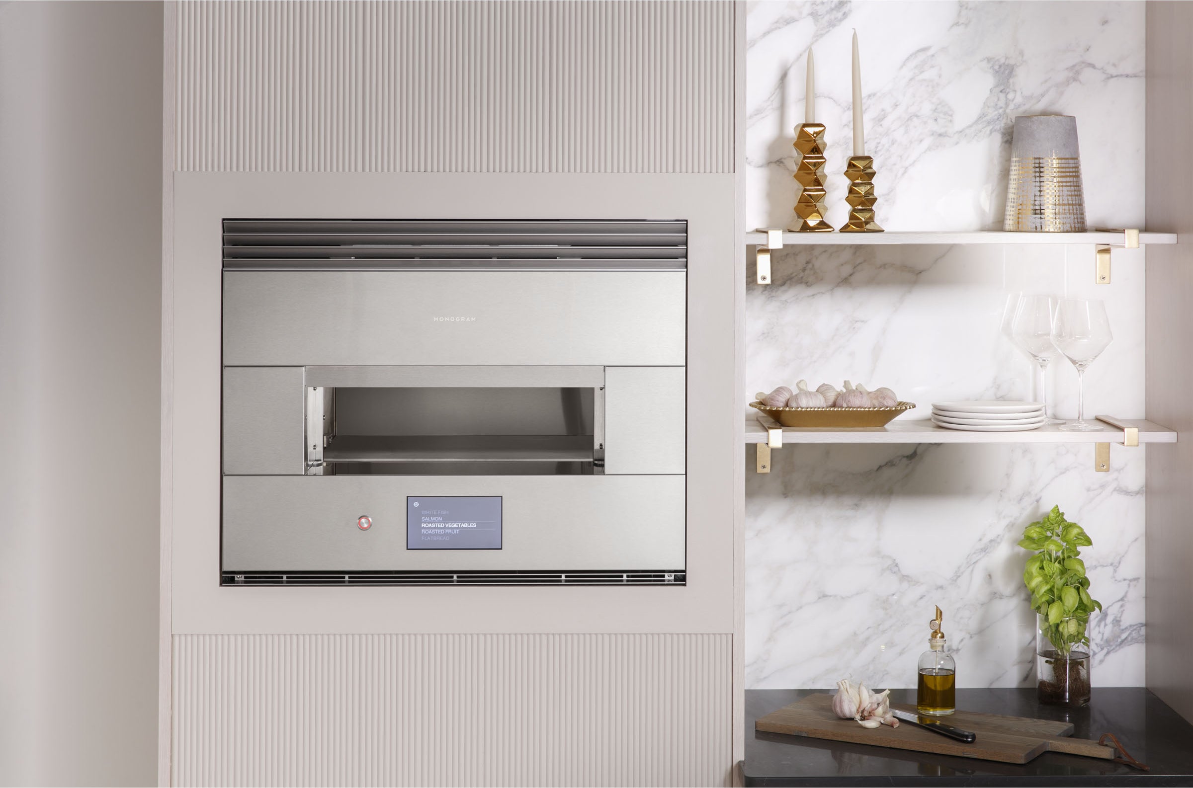Monogram ZEP30FRSS 30 Inch Built-In Smart Hearth Oven Stainless