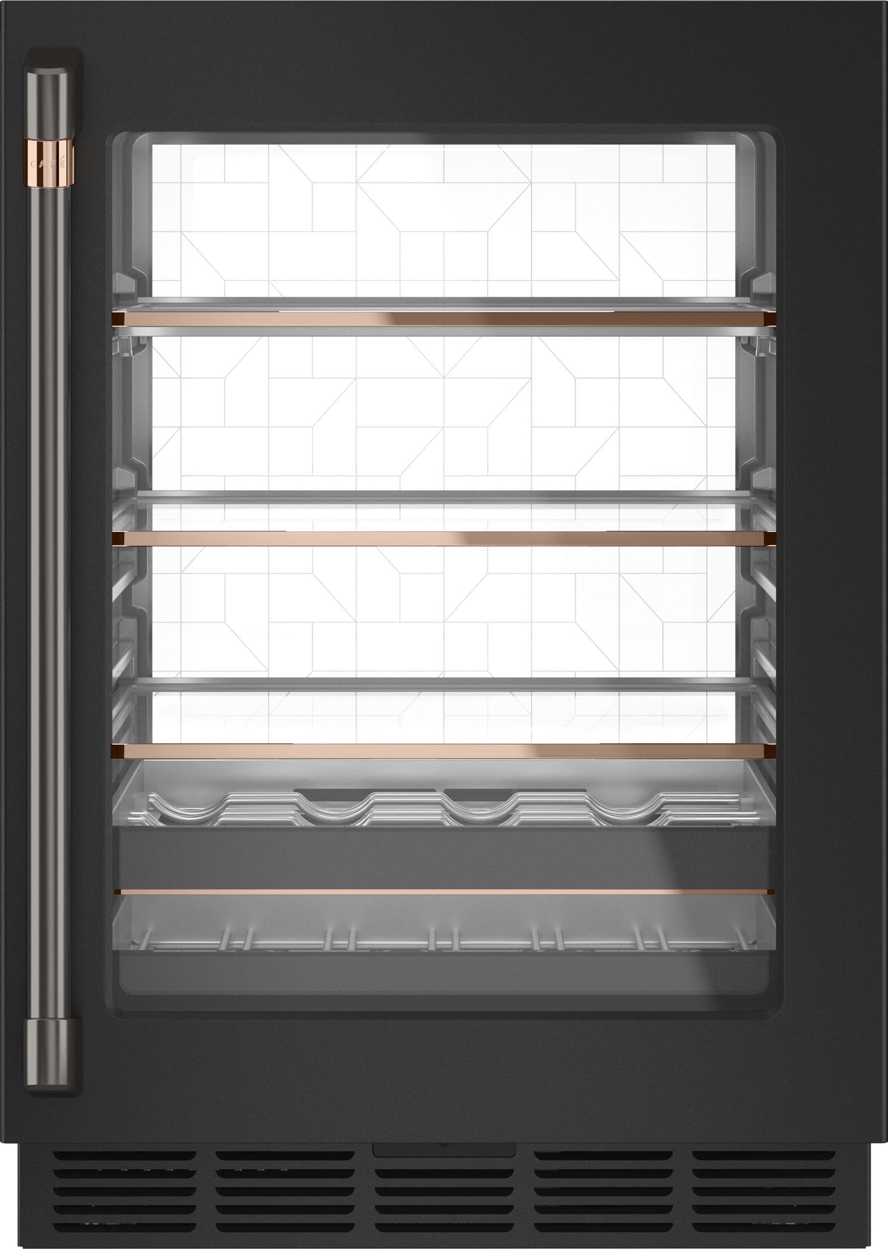 Cafe CXQW1H1PPBT Brushed Black