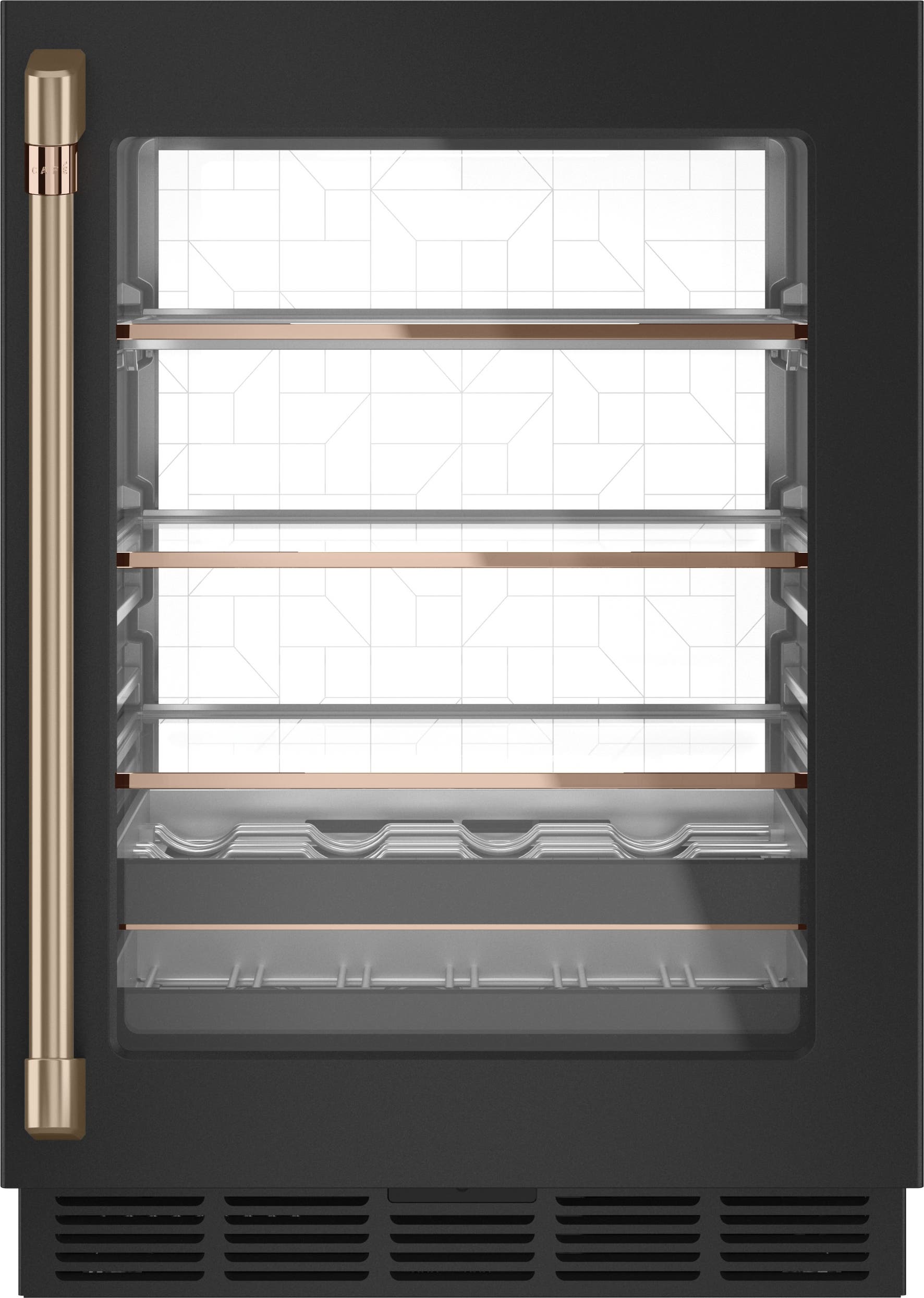 Cafe CXQW1H1PPBZ Brushed Bronze