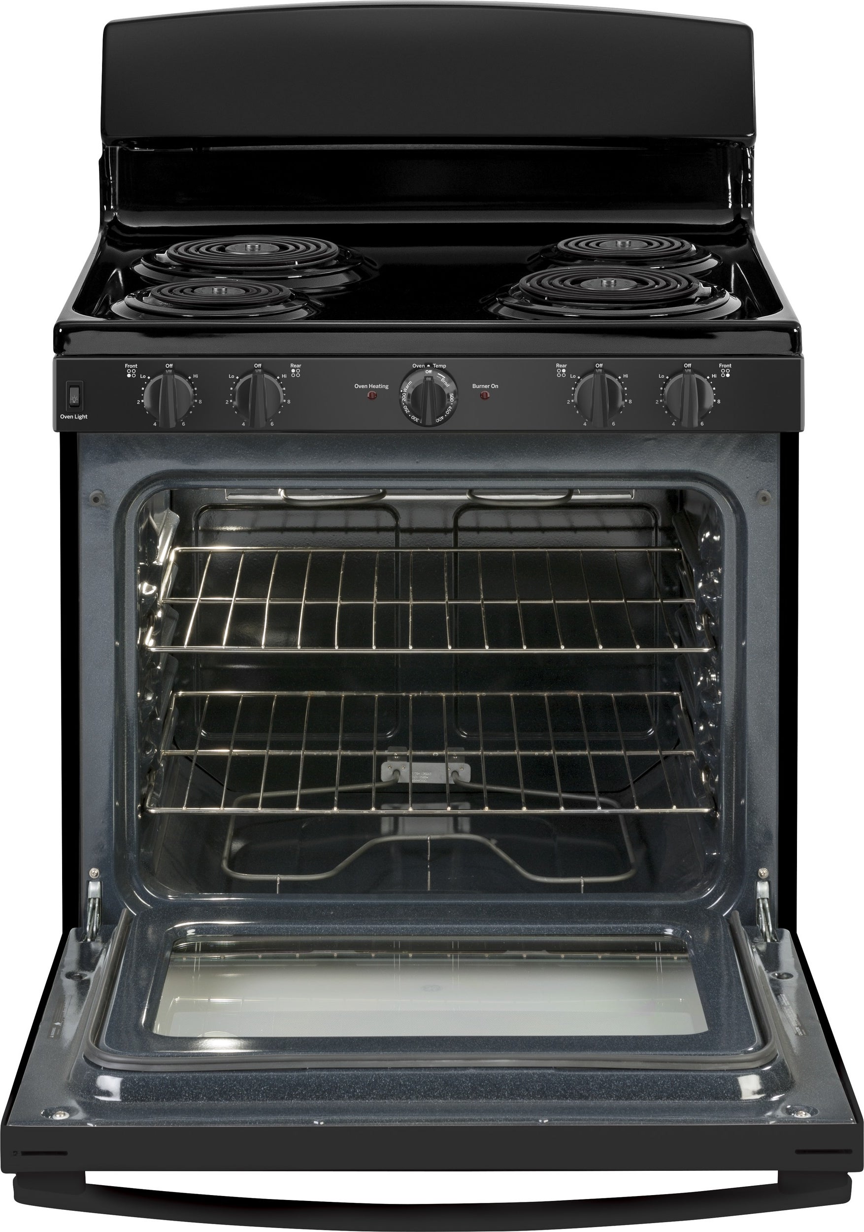 GE JBS460DMBB 30 Inch Freestanding Electric Range Black