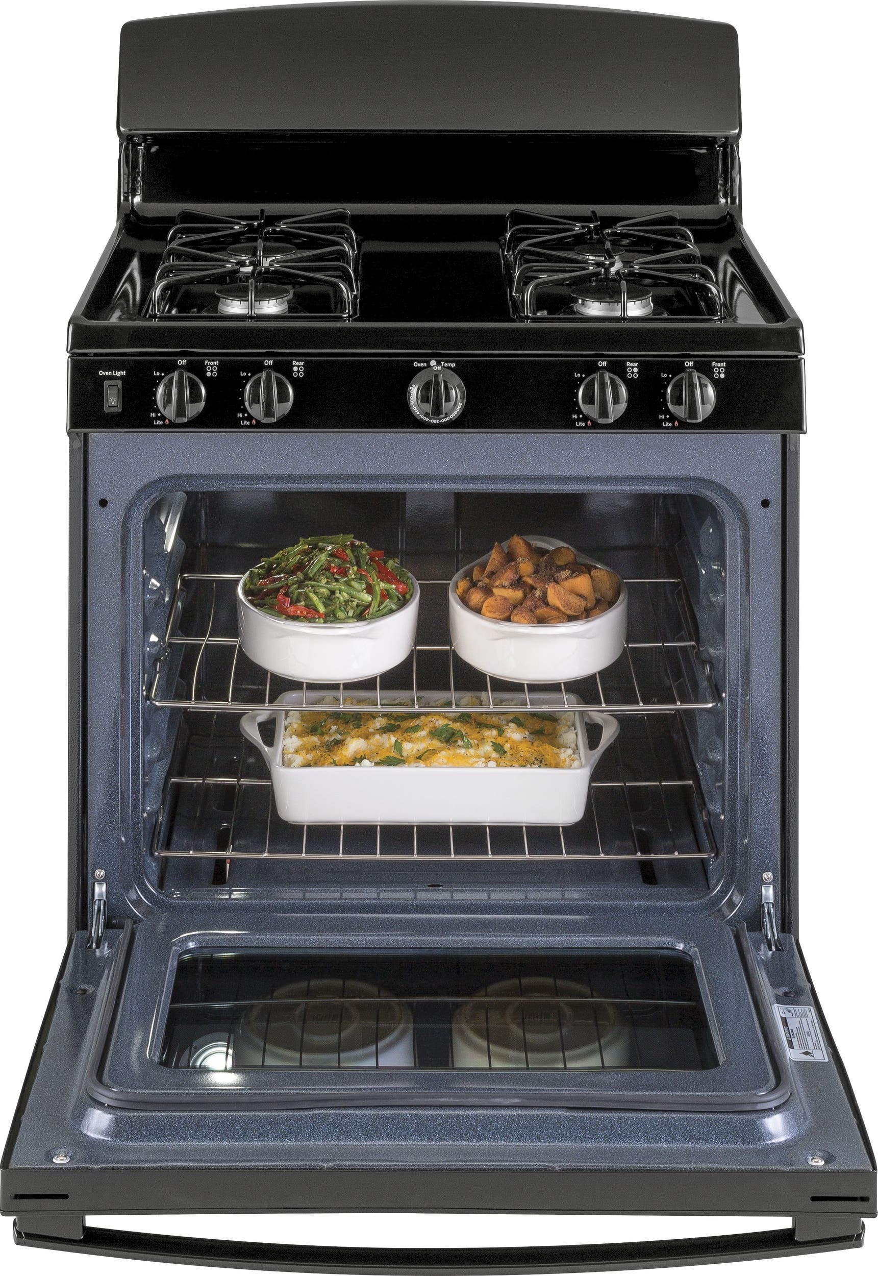 GE JGBS30DEKBB Black