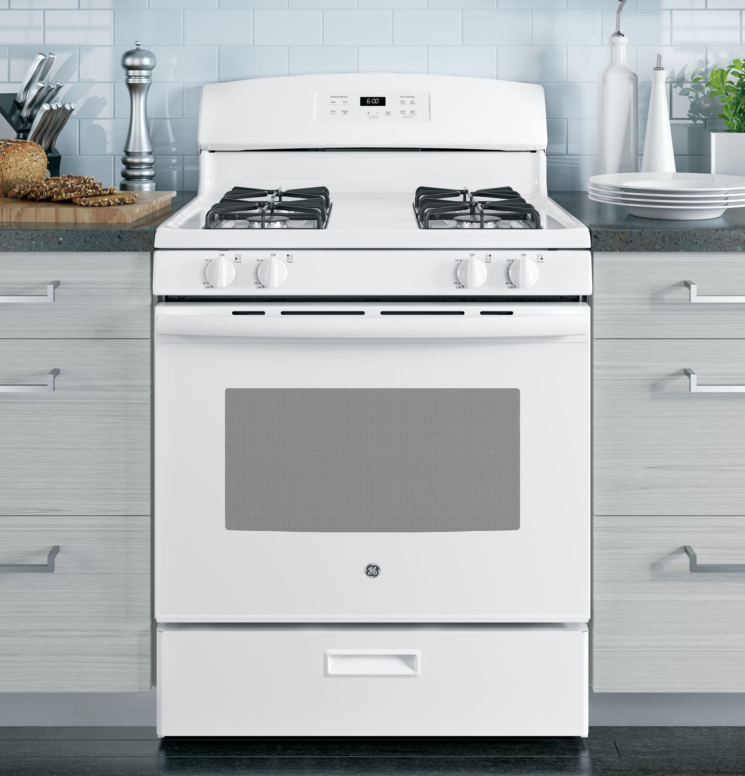 GE JGBS60DEKWW White