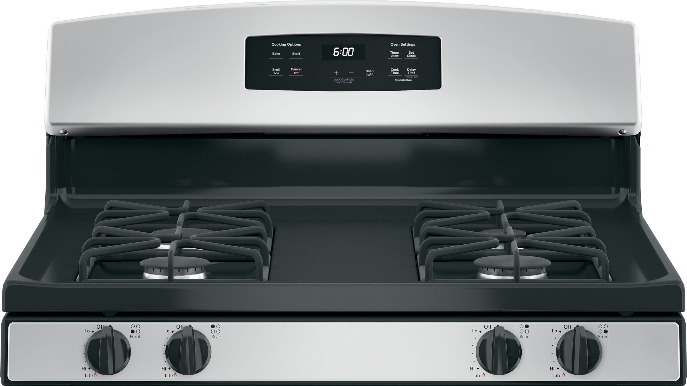 GE JGBS60REKSS 30 Inch Freestanding Gas Range Stainless Steel