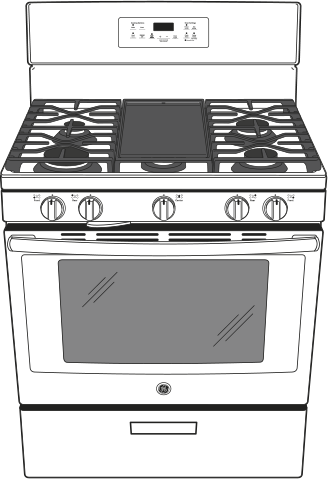 GE JGBS66DEKBB Black