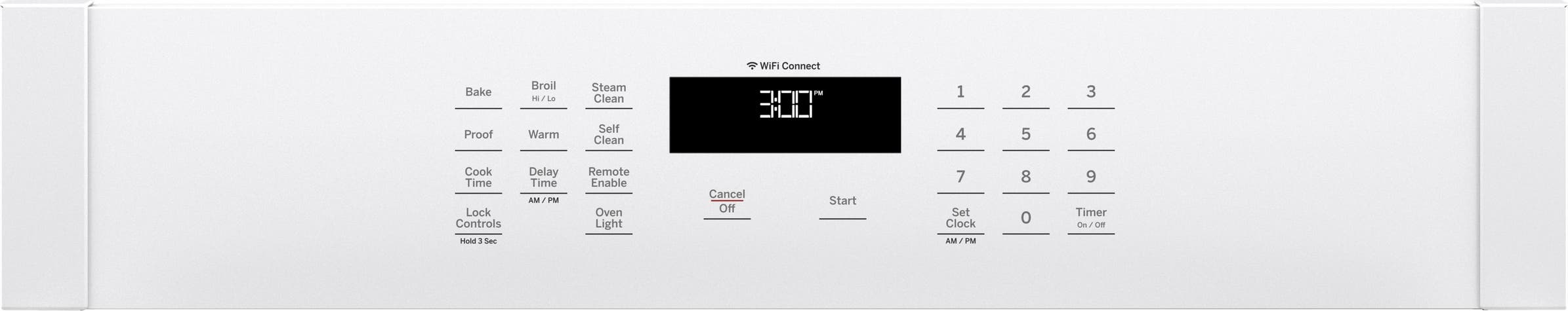 GE JKS3000DNWW White