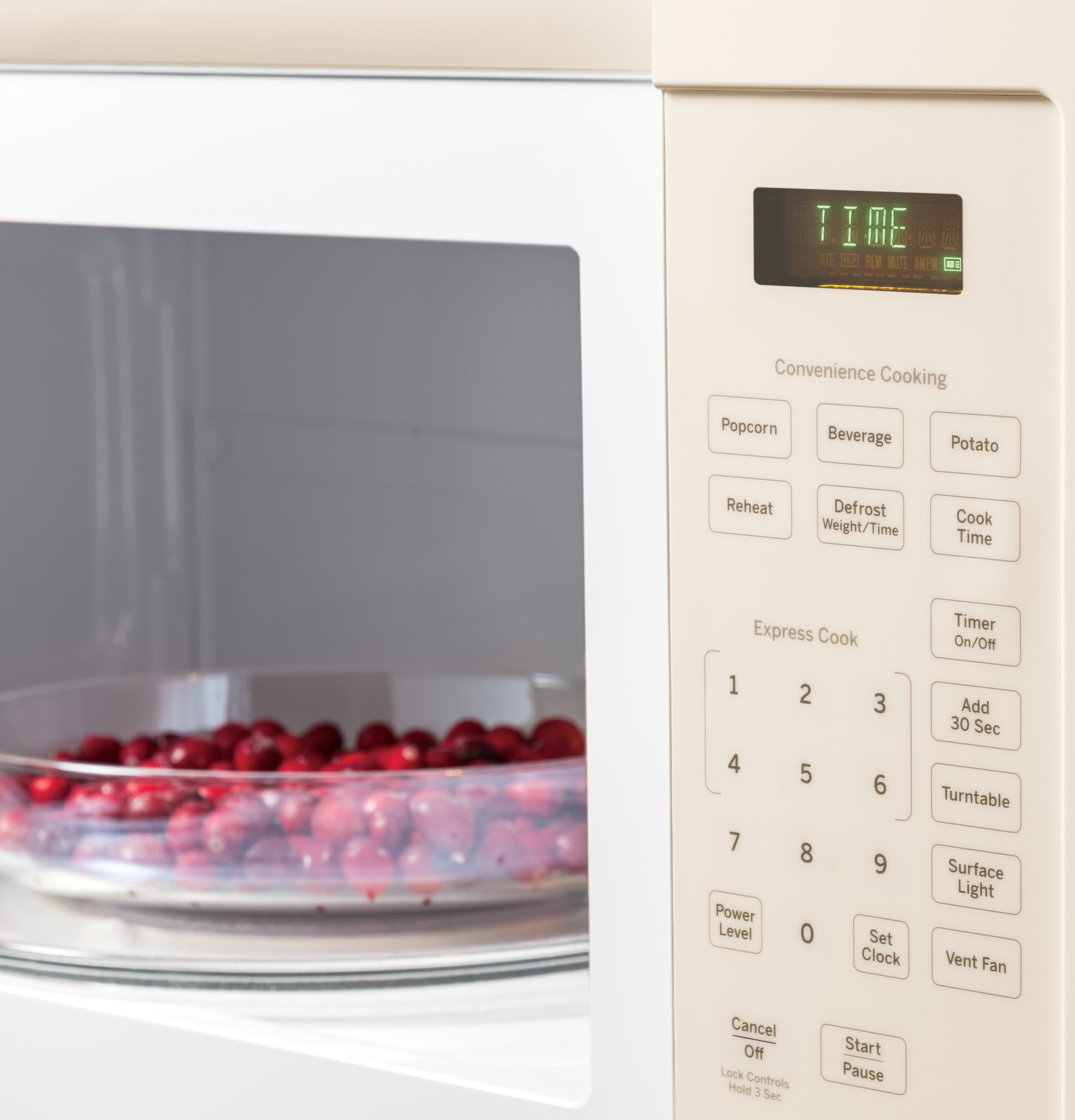 GE JVM3160DFCC Bisque