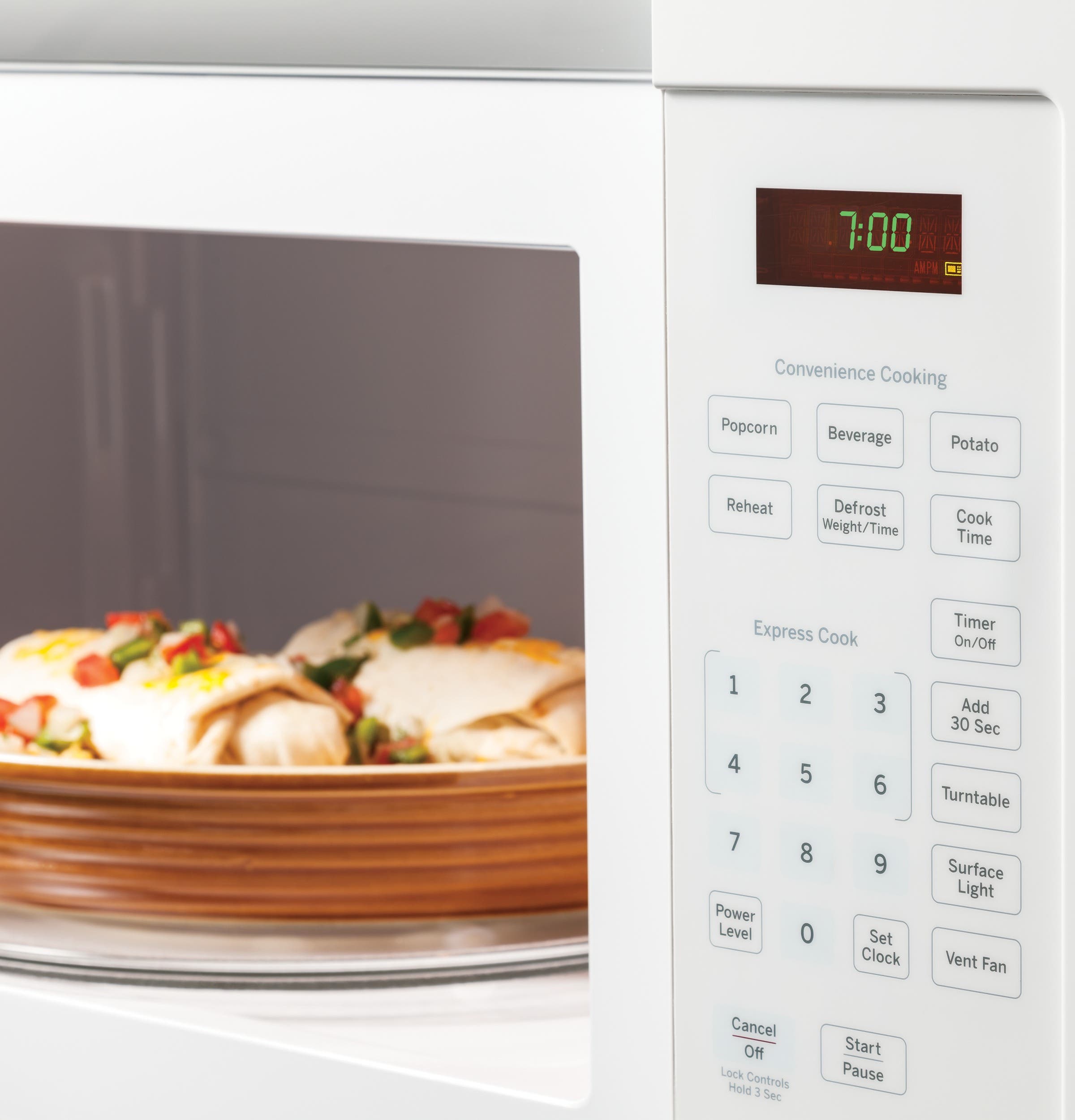 GE JVM3160DFWW White