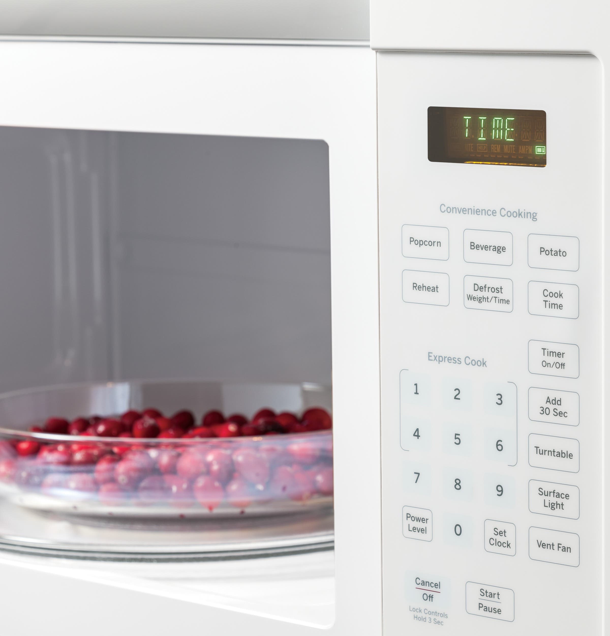 GE JVM3160DFWW White