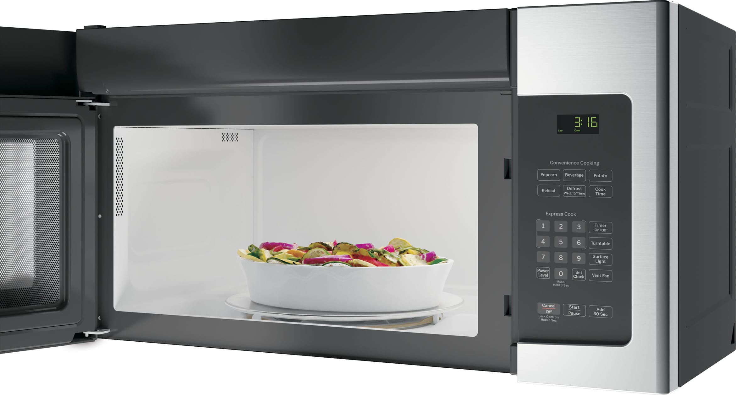 GE JVM3162RJSS Stainless Steel