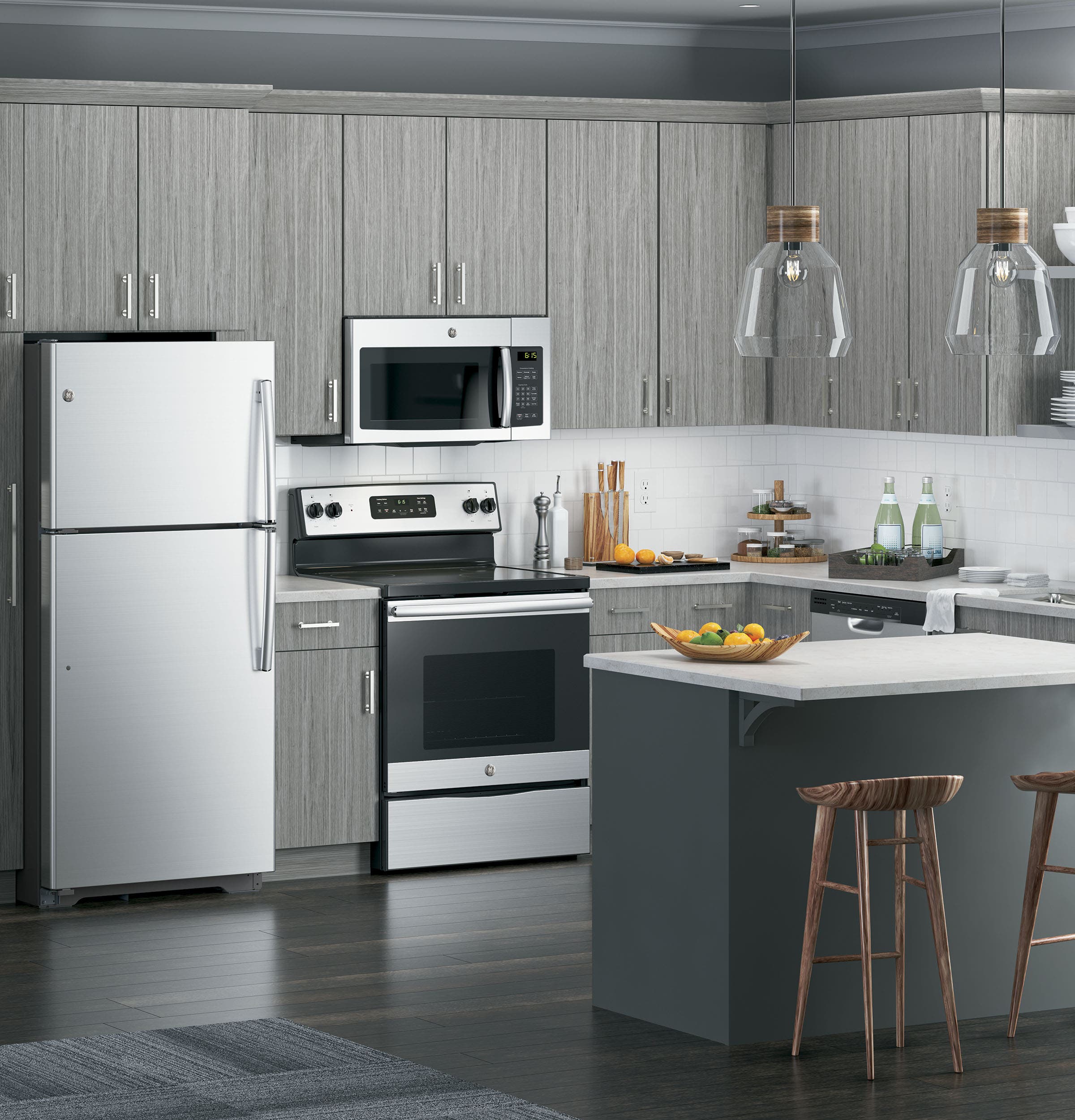 GE JVM3162RJSS Stainless Steel