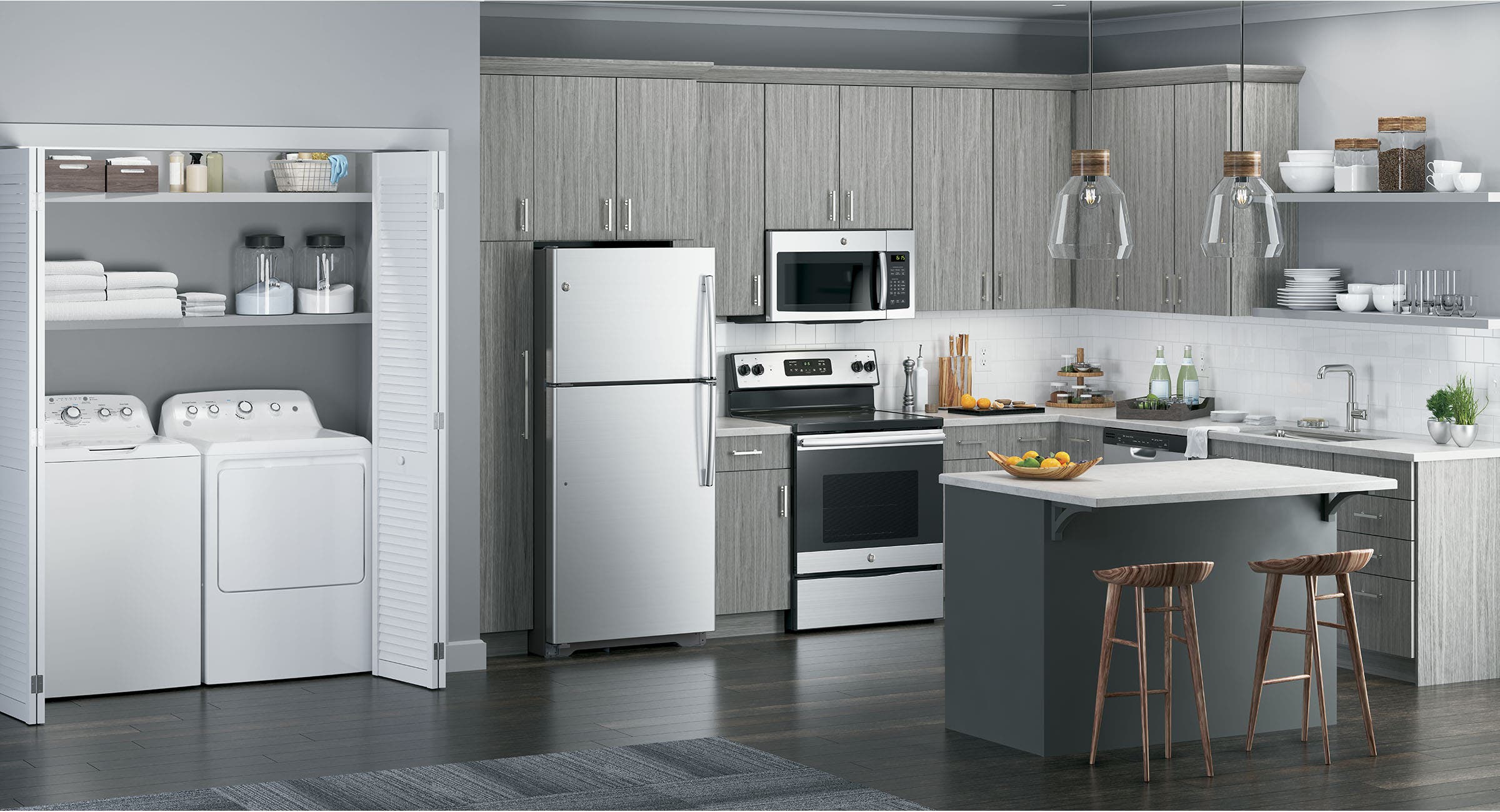 GE JVM3162RJSS Stainless Steel