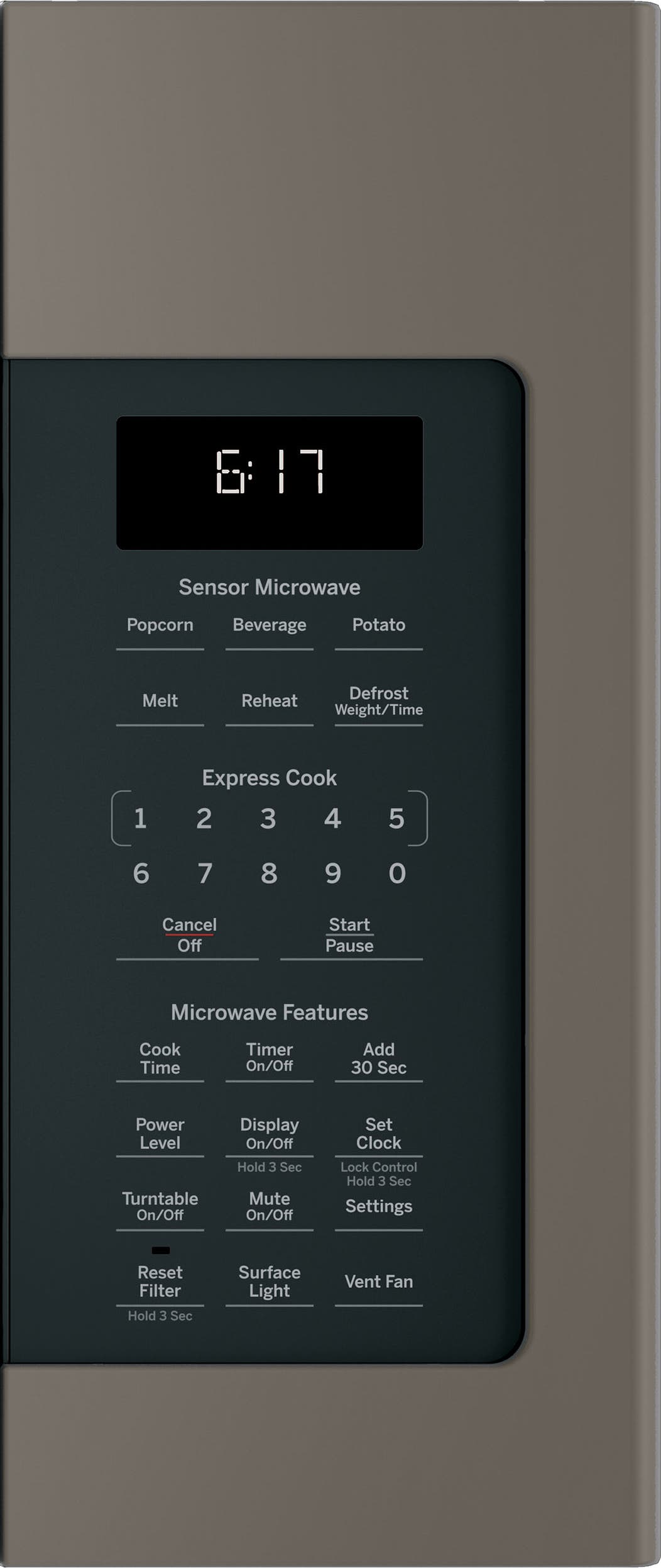 GE JVM6175EKES Fingerprint Resistant, Slate