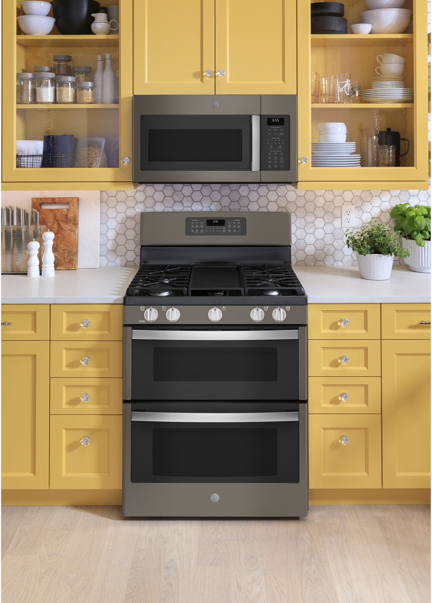 GE JVM6175EKES Fingerprint Resistant, Slate