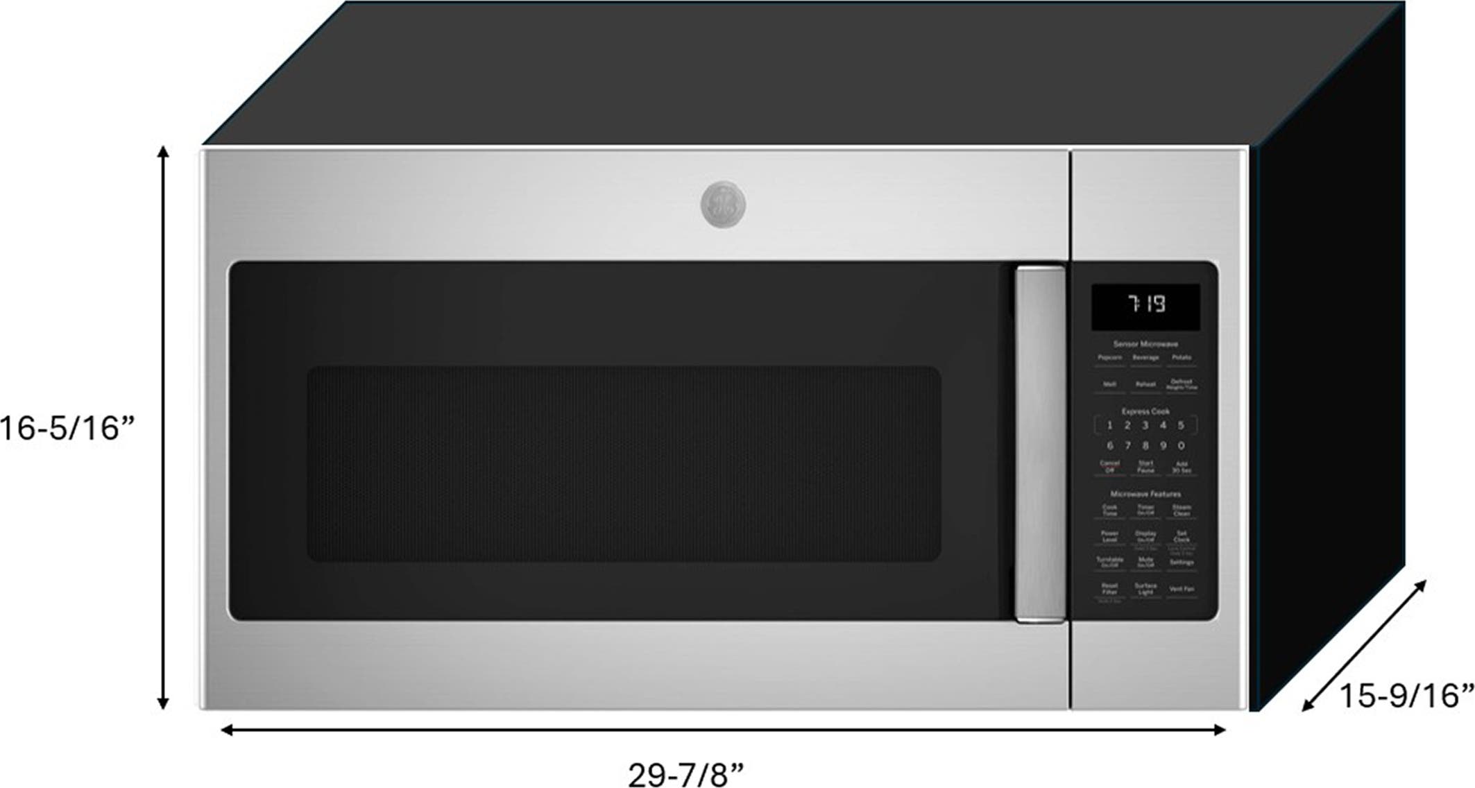 GE JVM7195RWSS Stainless Steel