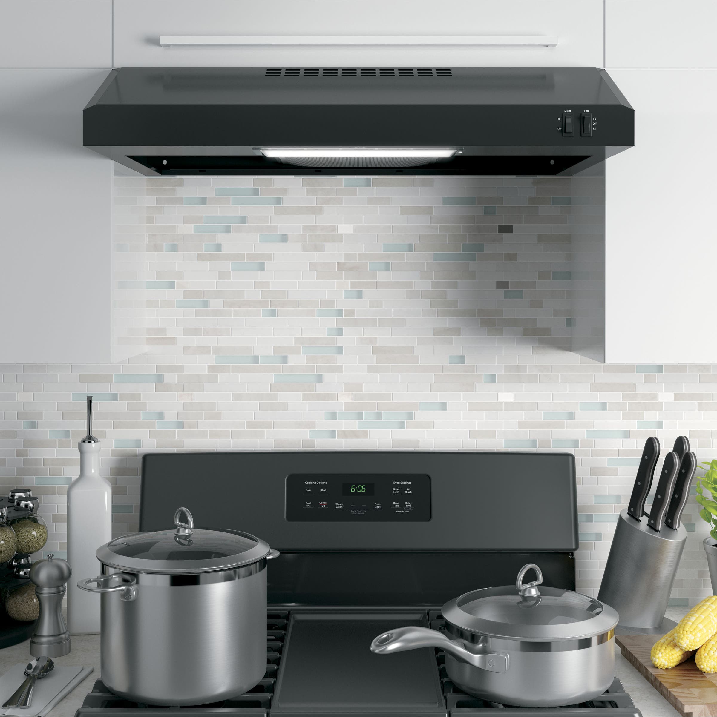 GE JVX3300DJBB Black