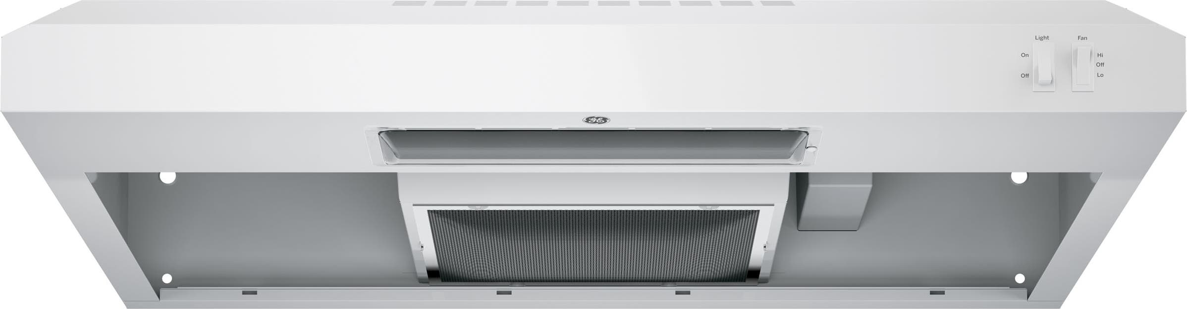 GE JVX3300DJWW White on White