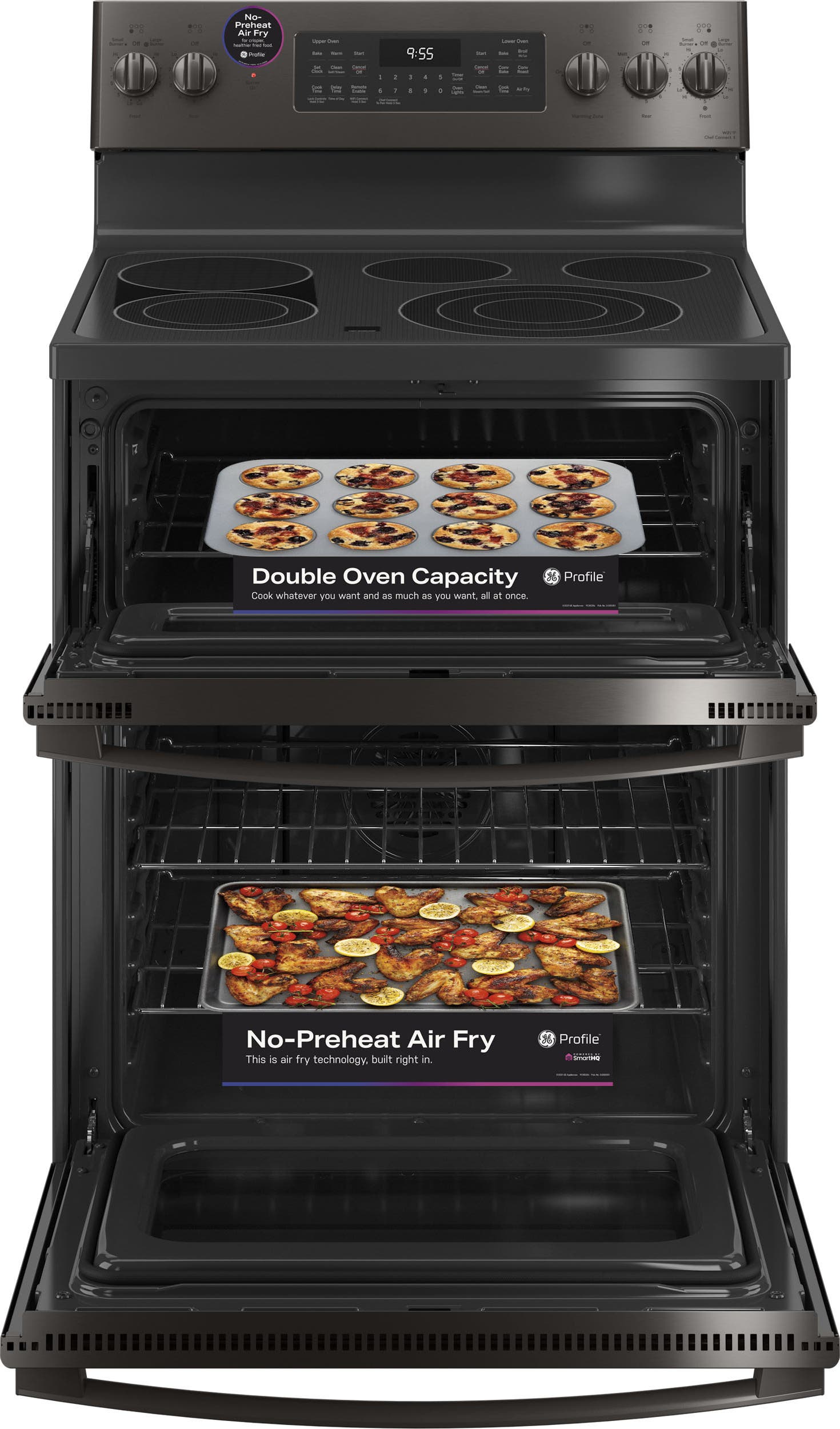 GE PB965BPTS Black Stainless Steel