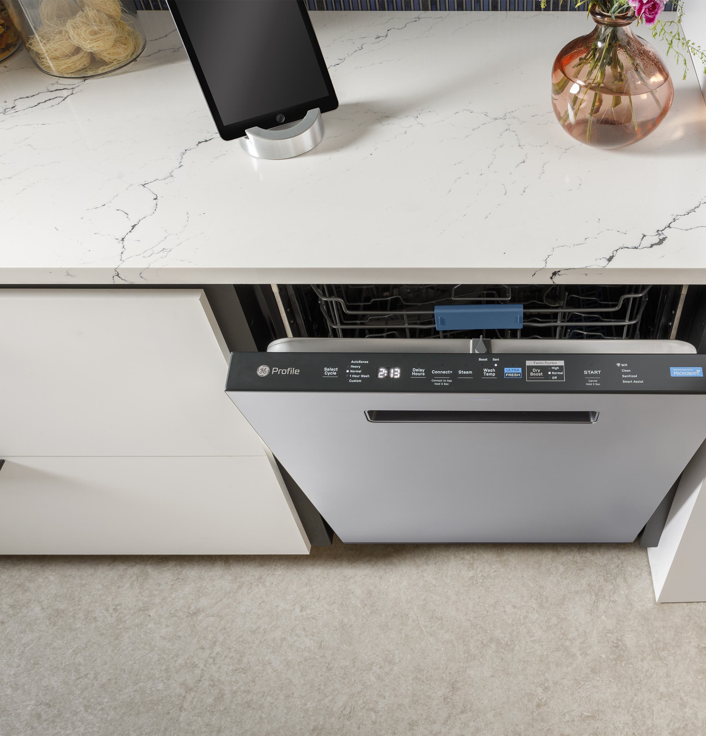 GE PDP795SYVFS Fingerprint Resistant Stainless Steel
