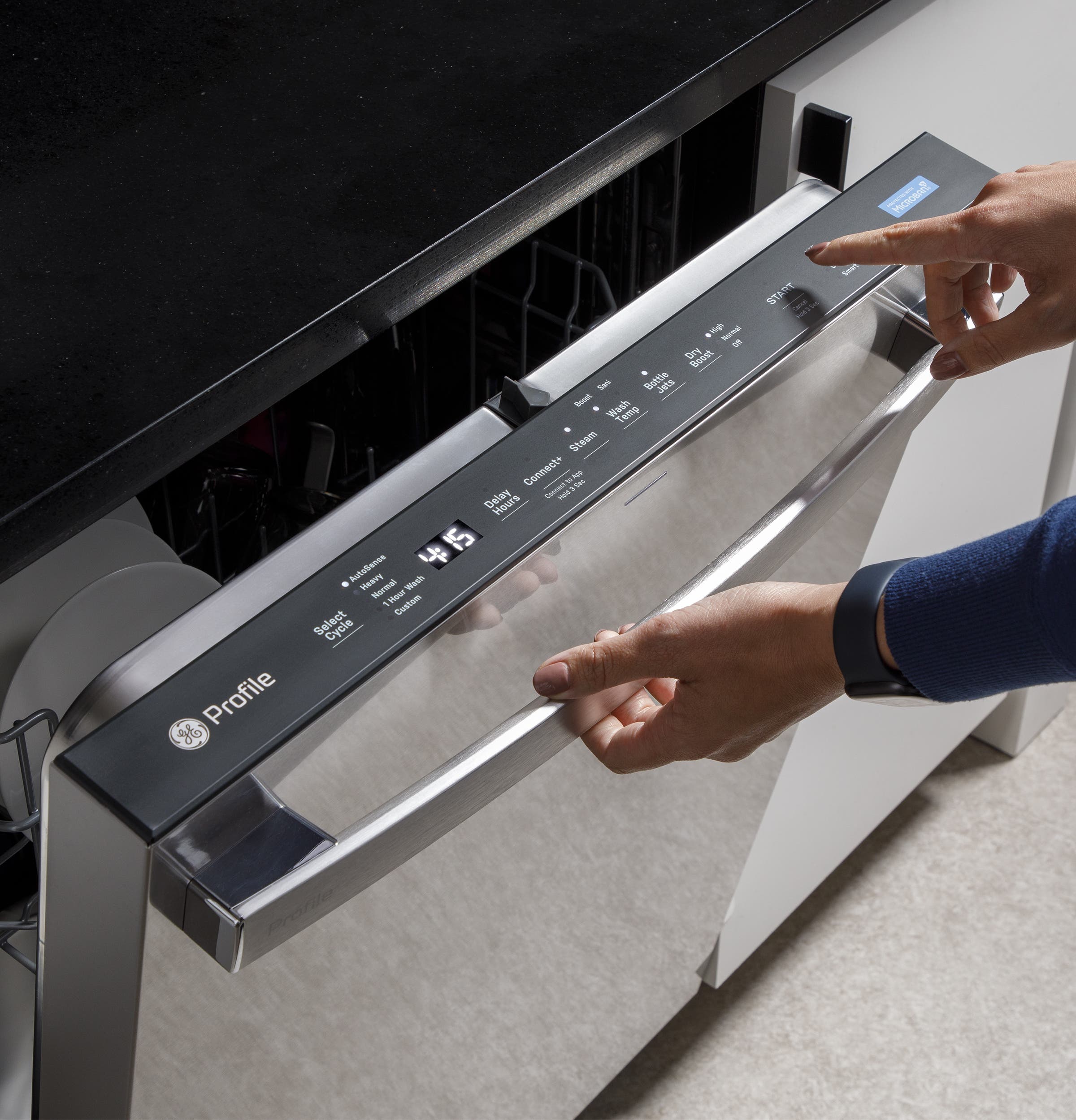 GE PDT715SYVFS Fingerprint Resistant Stainless