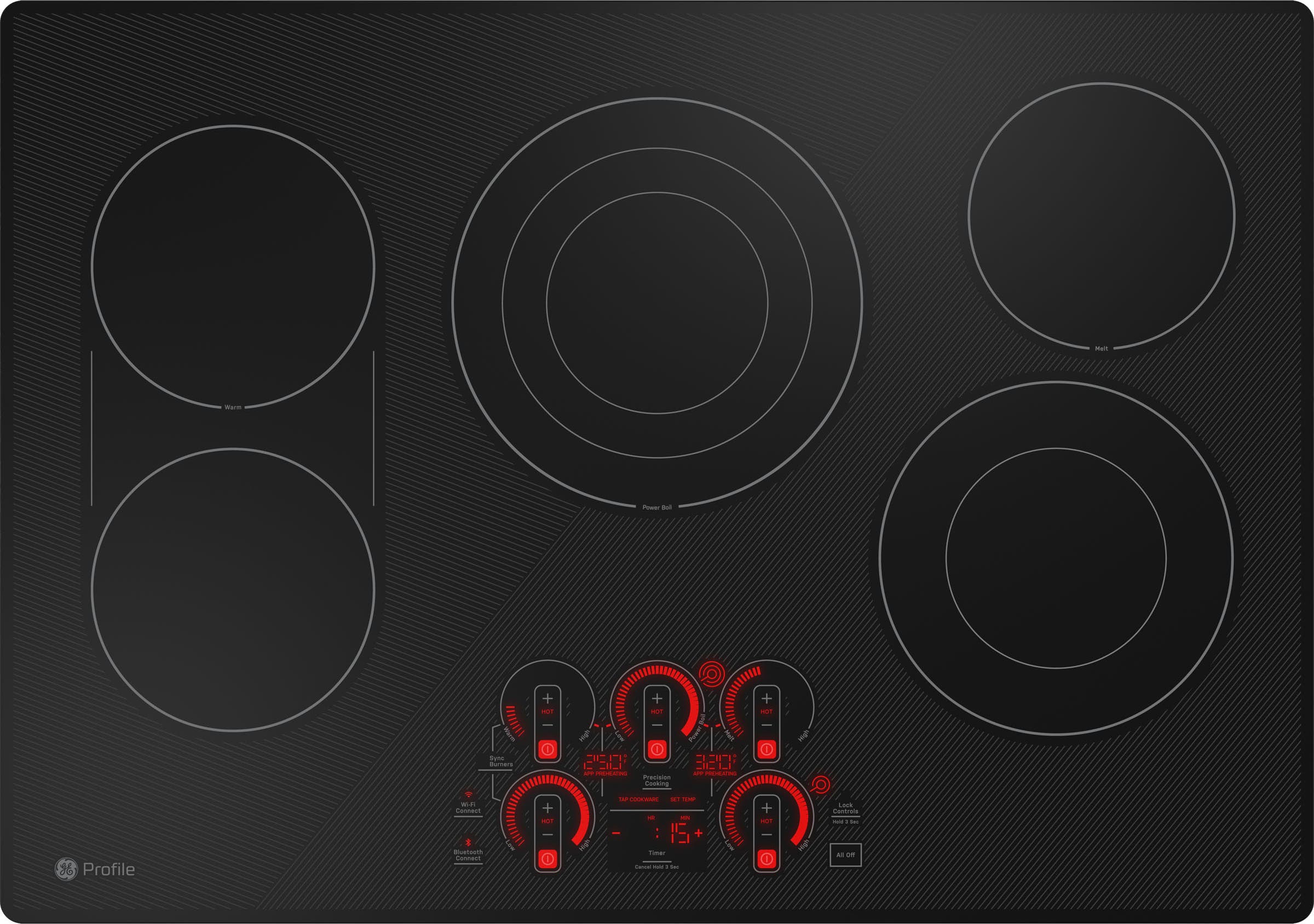 GE PEP9030DTBB Black