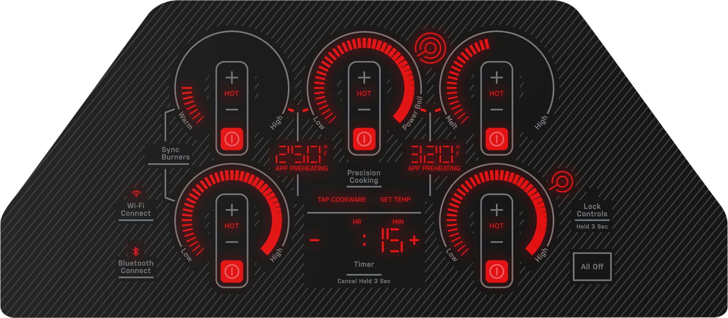GE PEP9030DTBB Black