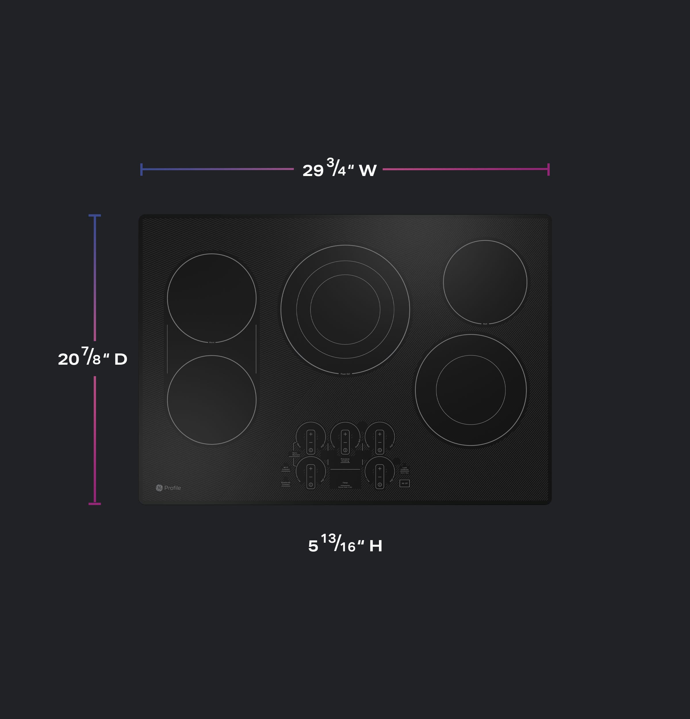 GE PEP9030DTBB Black